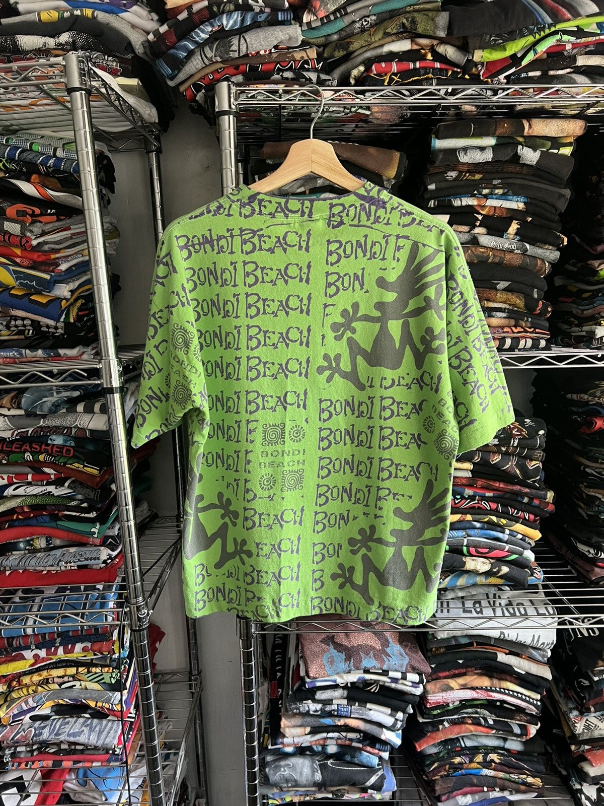 Arts & Science 90s Bondi Beach Australia AOP Single Stitch Souvenir Tee Size US L / EU 52-54 / 3 - 2 Thumbnail