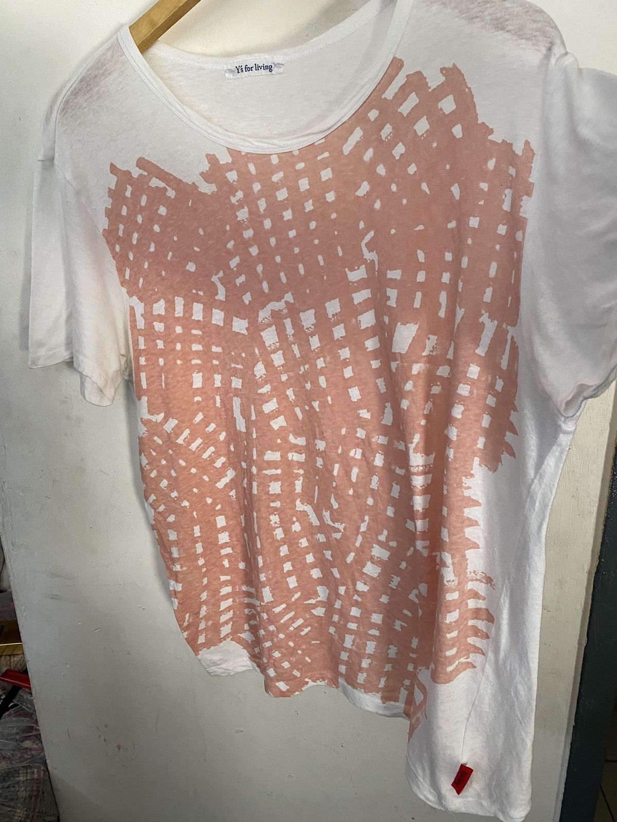 Y's × Yohji Yamamoto Y's For Living Abstract Paper Thin Tee Size US L / EU 52-54 / 3 - 2 Thumbnail