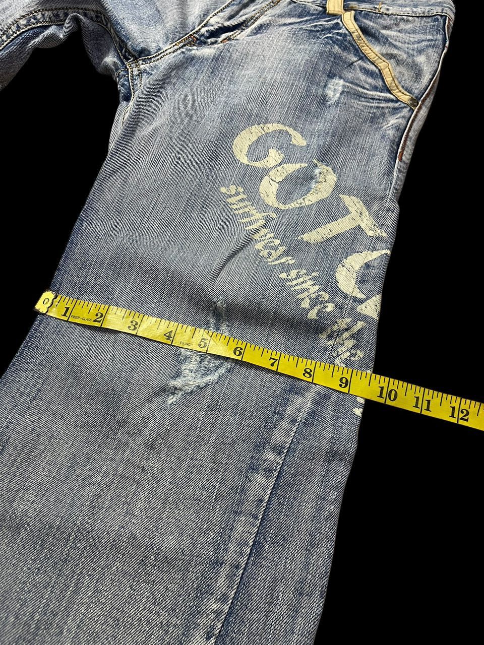 Gotcha Vintage Gotcha Distressed Denim Size 34" / US 12 / IT 48 - 13 Thumbnail