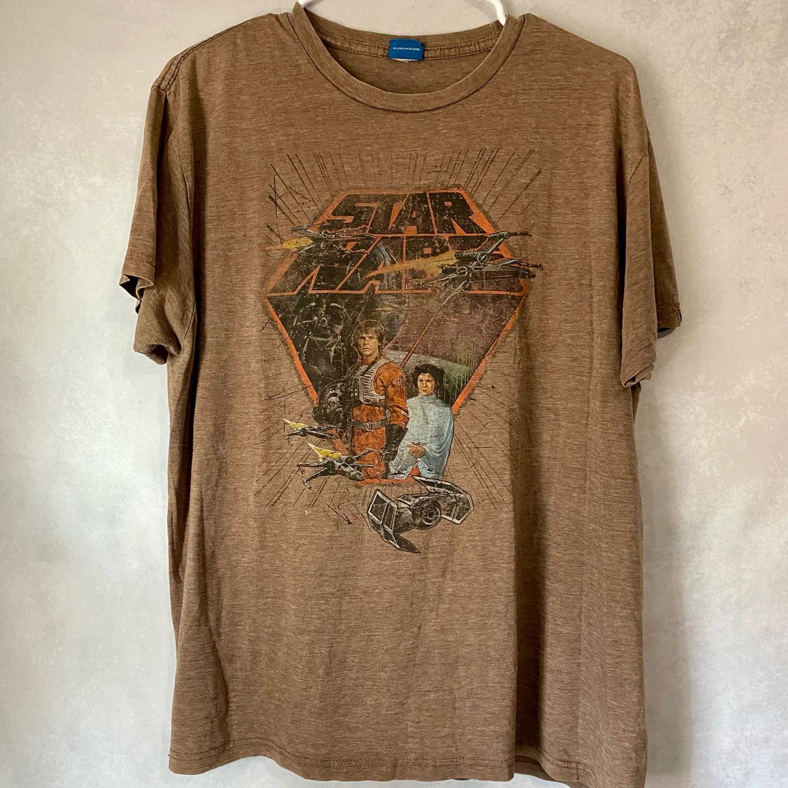 Star Wars VINTAGE Star Wars Lucas Films Luke Skywalker & Leia Tee XL Size US L / EU 52-54 / 3 - 2 Thumbnail