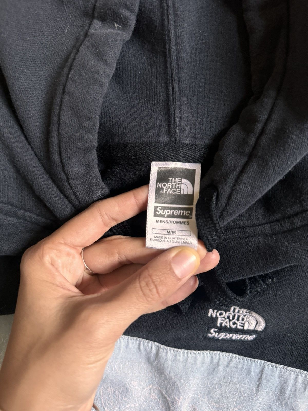 Supreme Supreme x North Face bandana hoodie Size US M / EU 48-50 / 2 - 6 Thumbnail