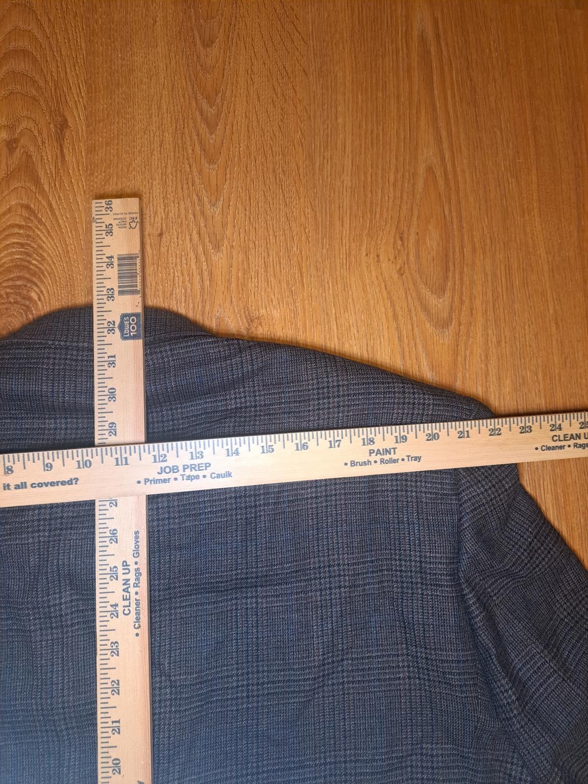 Polo Ralph Lauren Ralph Lauren Sport Coat Mens 50R Gray Glen Plaid Wool Size 50R - 11 Thumbnail