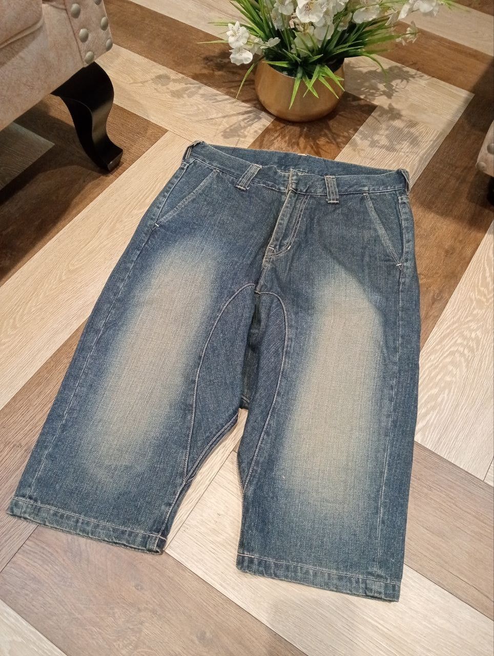 Devilock DEVILOCK JAPAN BLUE DENIM SHORTPANTS Size US 32 / EU 48 - 2 Thumbnail