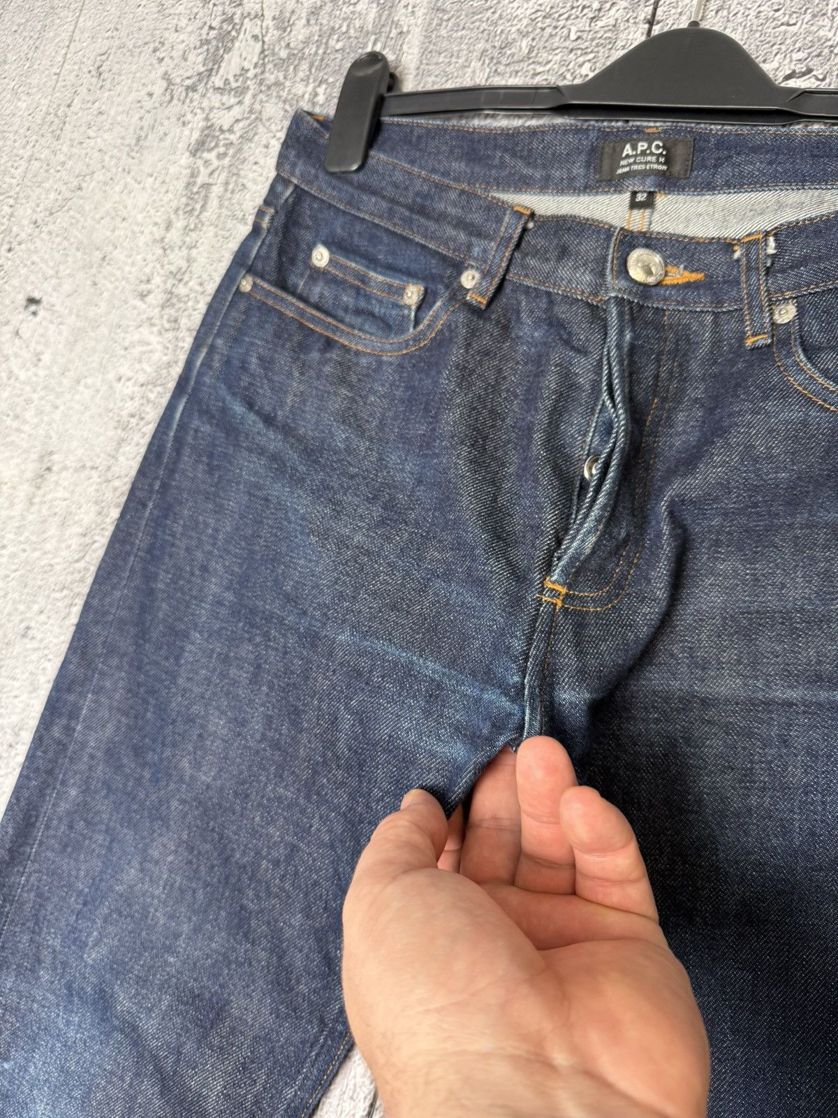 APC Selvedge Jeans Dark Blue A.P.C. Japanese Denim Pants