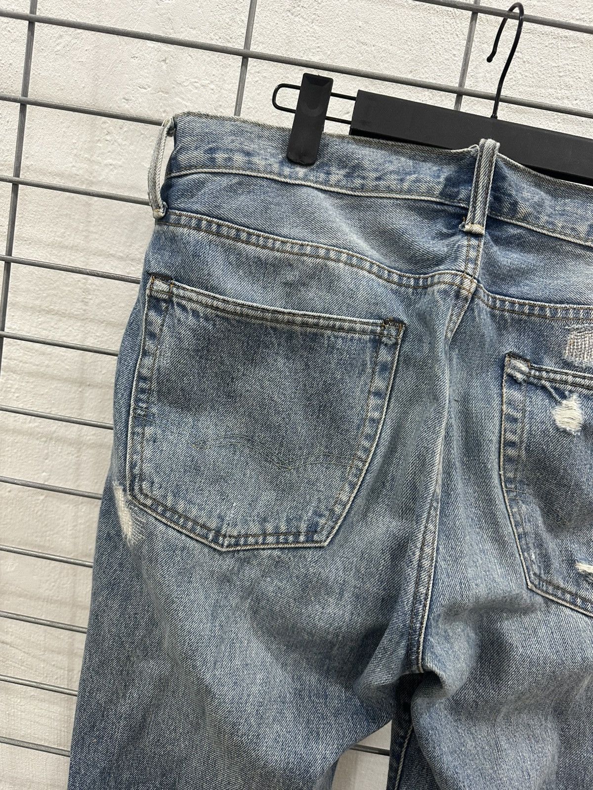 Keith Haring Rare Beautiful Keith Haring X American Eagle Patchwork Jeans Size US 32 / EU 48 - 14 Thumbnail