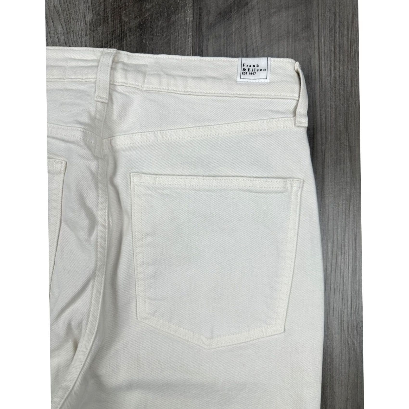 Frank & Eileen Frank & Eileen Monaghan High Rise Straight Mom Raw Hem Jeans - 30 Size 30" / US 8 / IT 44 - 4 Thumbnail