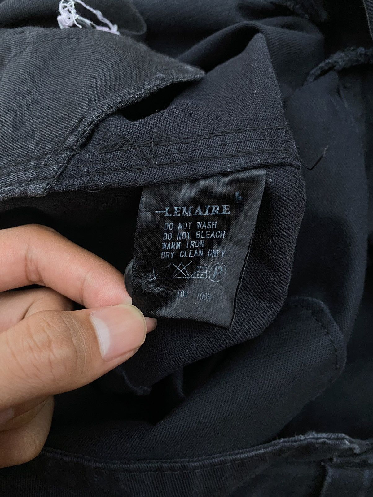 Lemaire Lemaire black pants Size US 32 / EU 48 - 8 Thumbnail