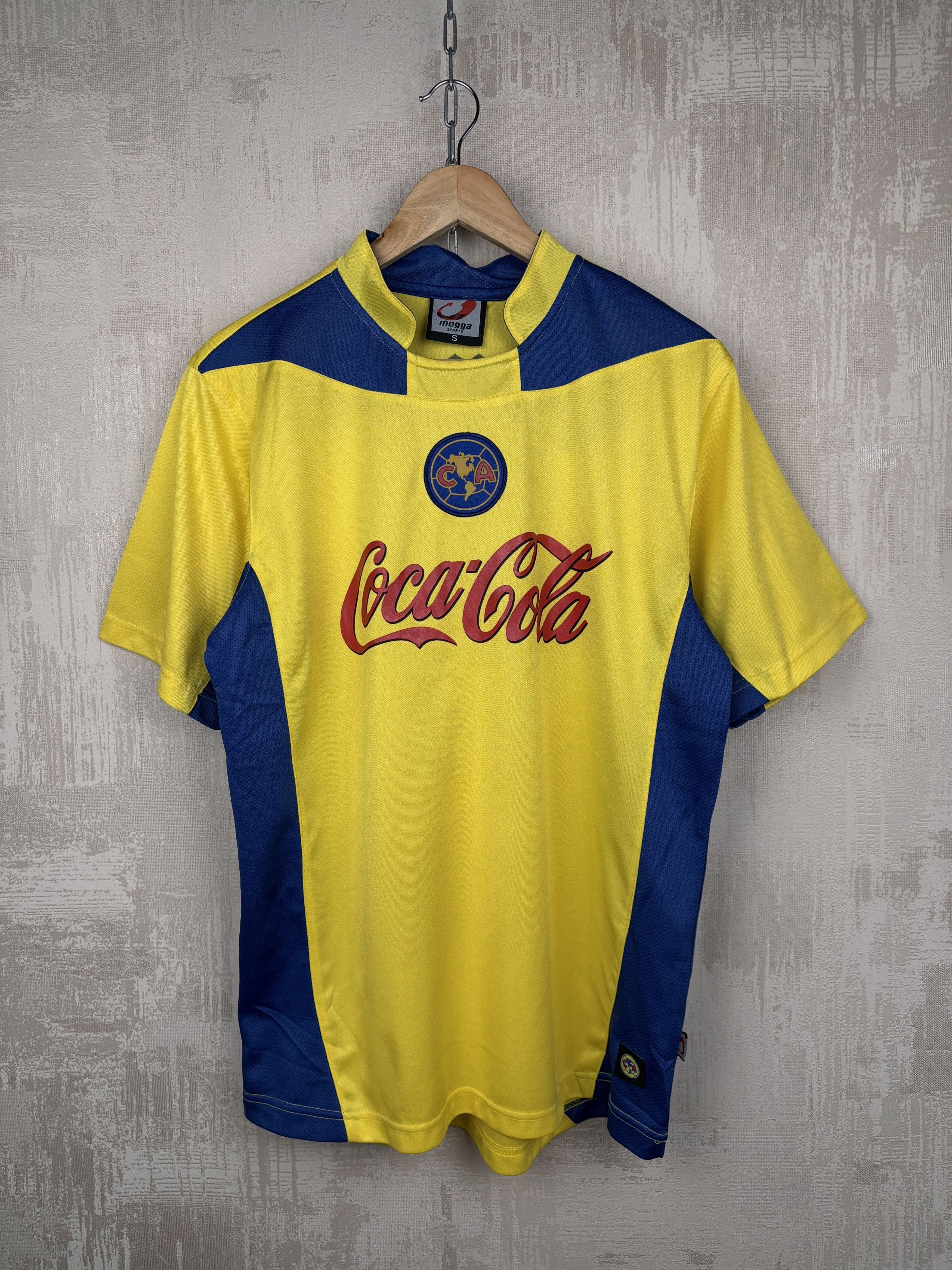 Coca Cola × Vintage CA Club America Vintage Soccer Jersey Blockcore Size US S / EU 44-46 / 1 - 2 Thumbnail