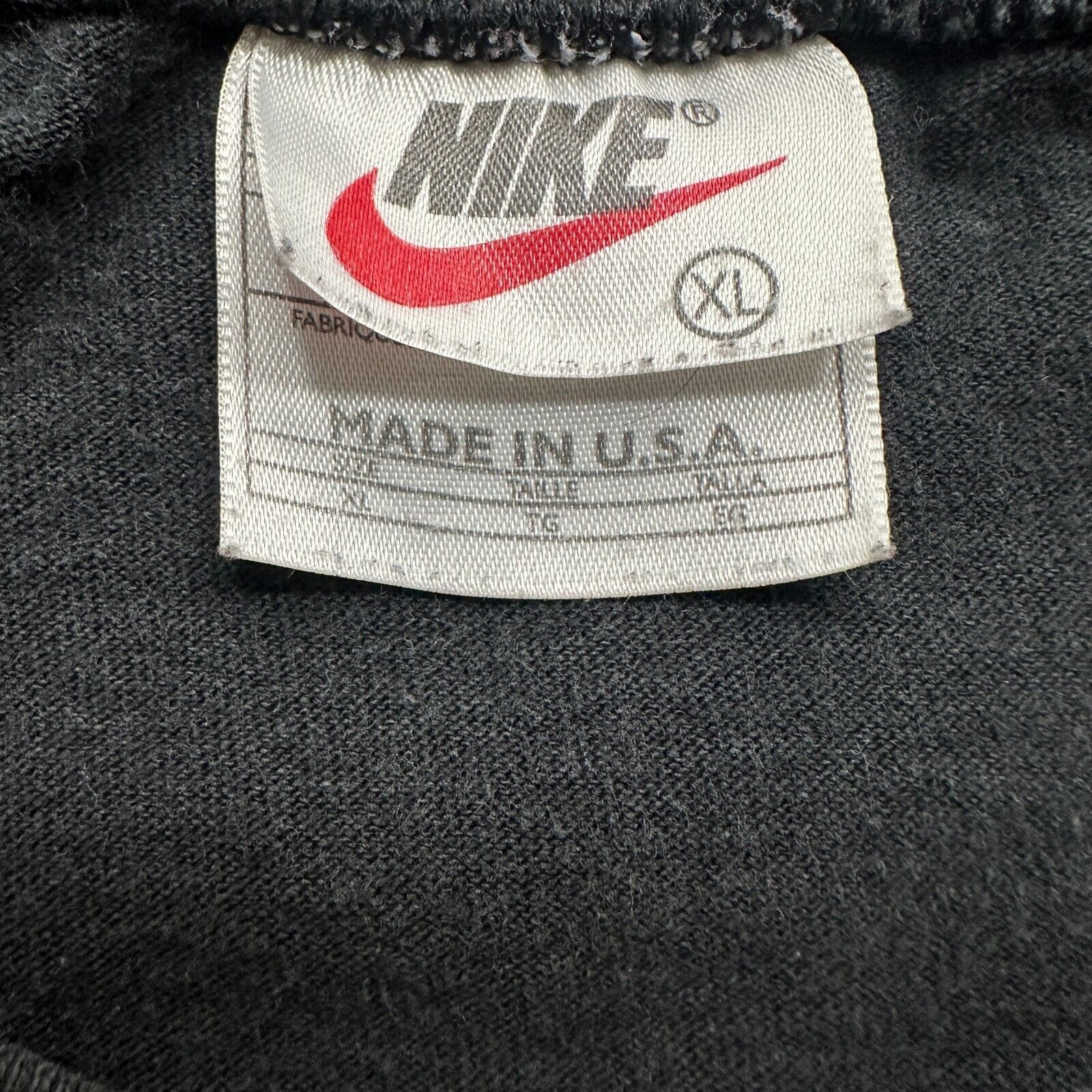 Nike Vintage Nike Soccer Tank XL Sleeveless T-Shirt Black USA 90s Size US XL / EU 56 / 4 - 7 Thumbnail