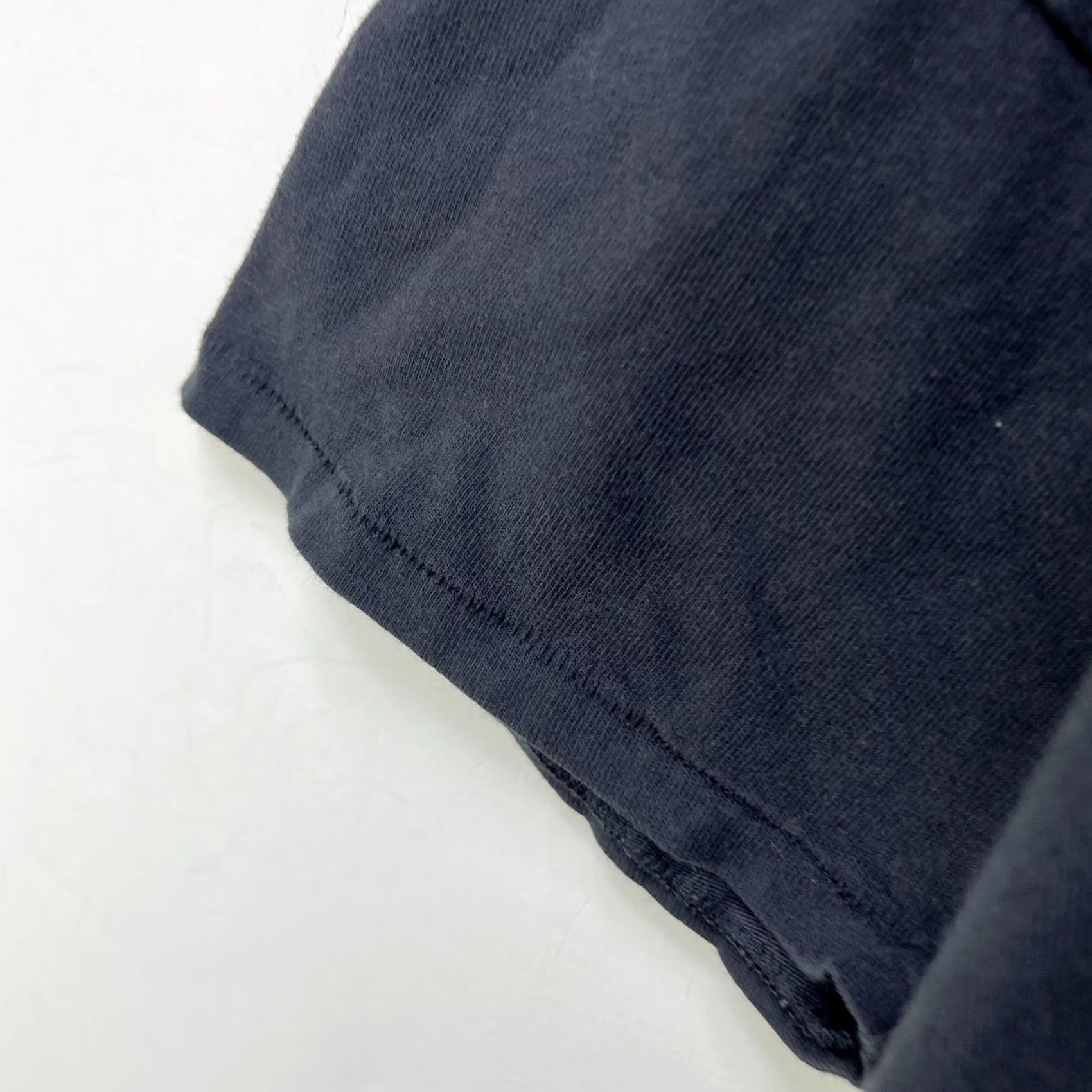 Vintage VINTAGE Black Sun Faded Ringer T-Shirt Large 90s Mens Size US L / EU 52-54 / 3 - 5 Thumbnail