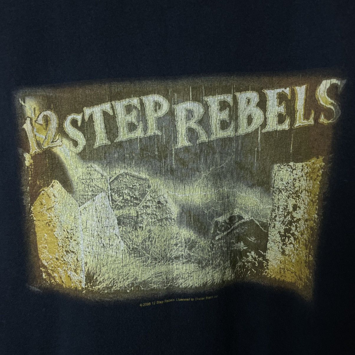 Band Tees × Seditionaries × Vintage Vintage 2005 12 Steps Rebels Mexico Punk Band T Shirt Size US L / EU 52-54 / 3 - 3 Thumbnail