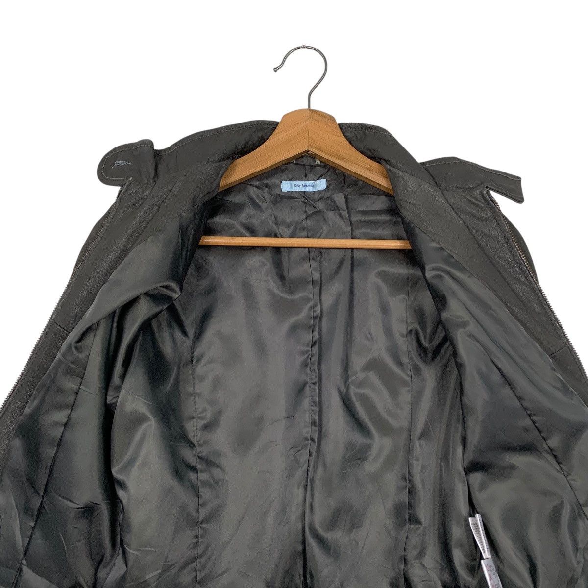 Japanese Brand Japanese Brand Eddy Formation Women Leather Jacket Size S / US 4 / IT 40 - 12 Thumbnail