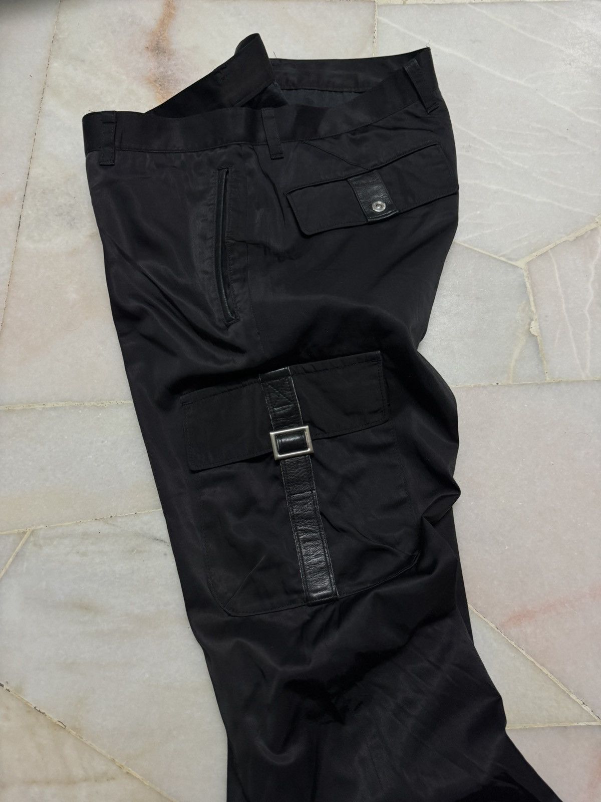 Studio D'Artisan Artisan Black Slack Cargo Button Leg Rare Japan Style Size US 30 / EU 46 - 12 Thumbnail