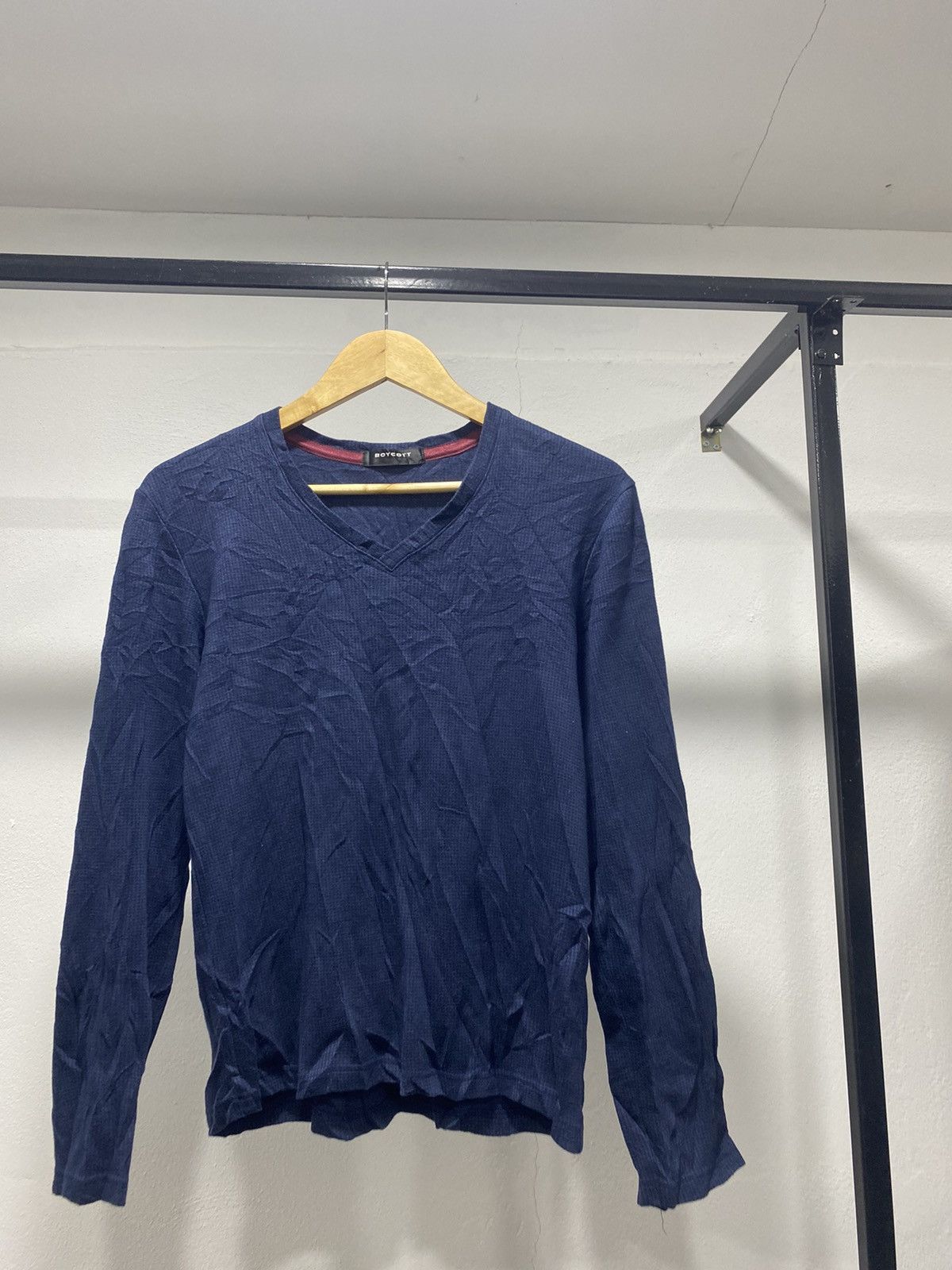 Boycott × Japanese Brand × Le Grande Bleu (L.G.B.) Sick☠️ Boycott Japan Knit Ls Tee Hysteric Lgb Punk Size US S / EU 44-46 / 1 - 2 Thumbnail