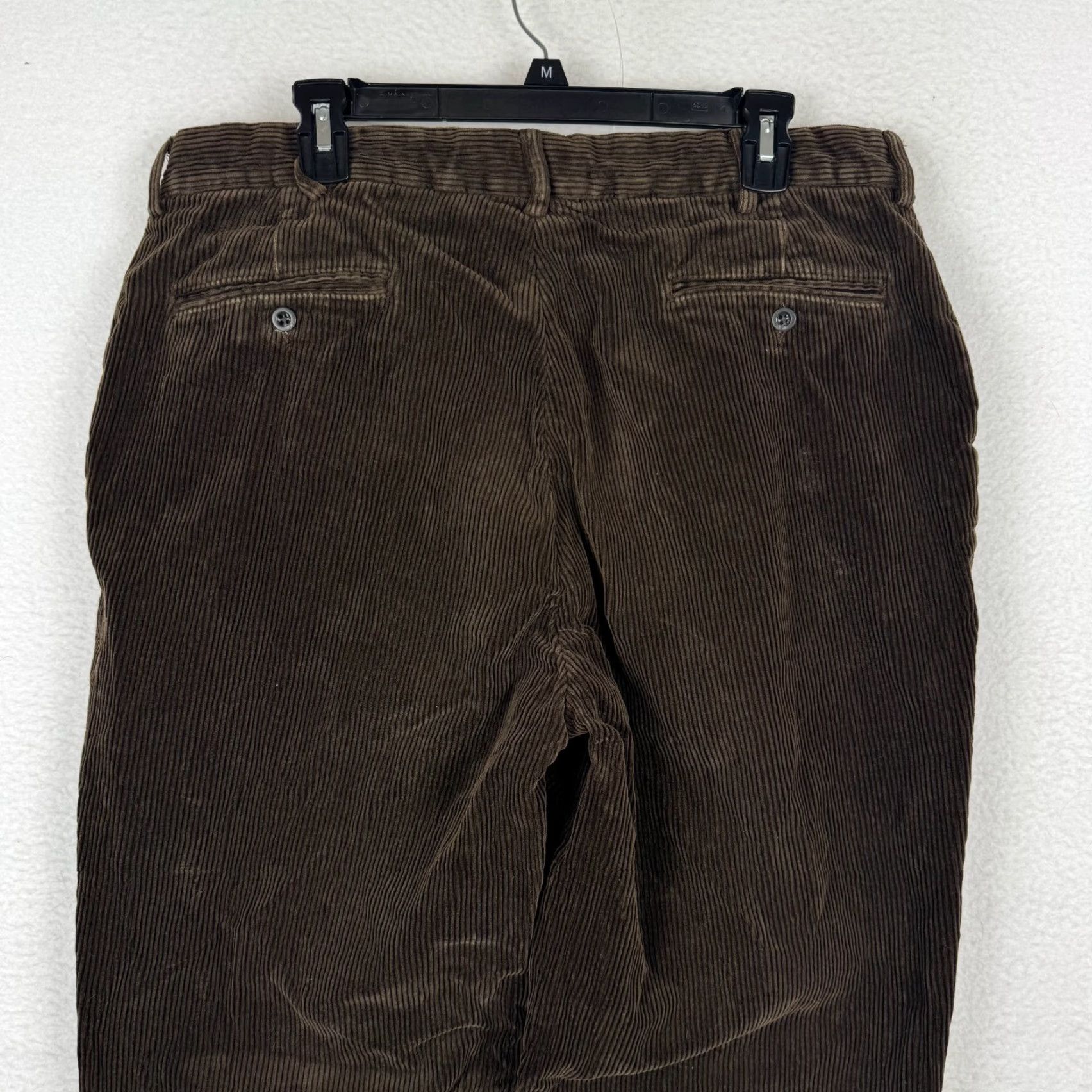 Polo Ralph Lauren VINTAGE Polo Ralph Lauren Pants Khakis Corduroy 38x30 Dark Brown Mens 38 Regular Inseam 30 Pockets Logo Standards Size US M / EU 48-50 / 2 - 4 Thumbnail