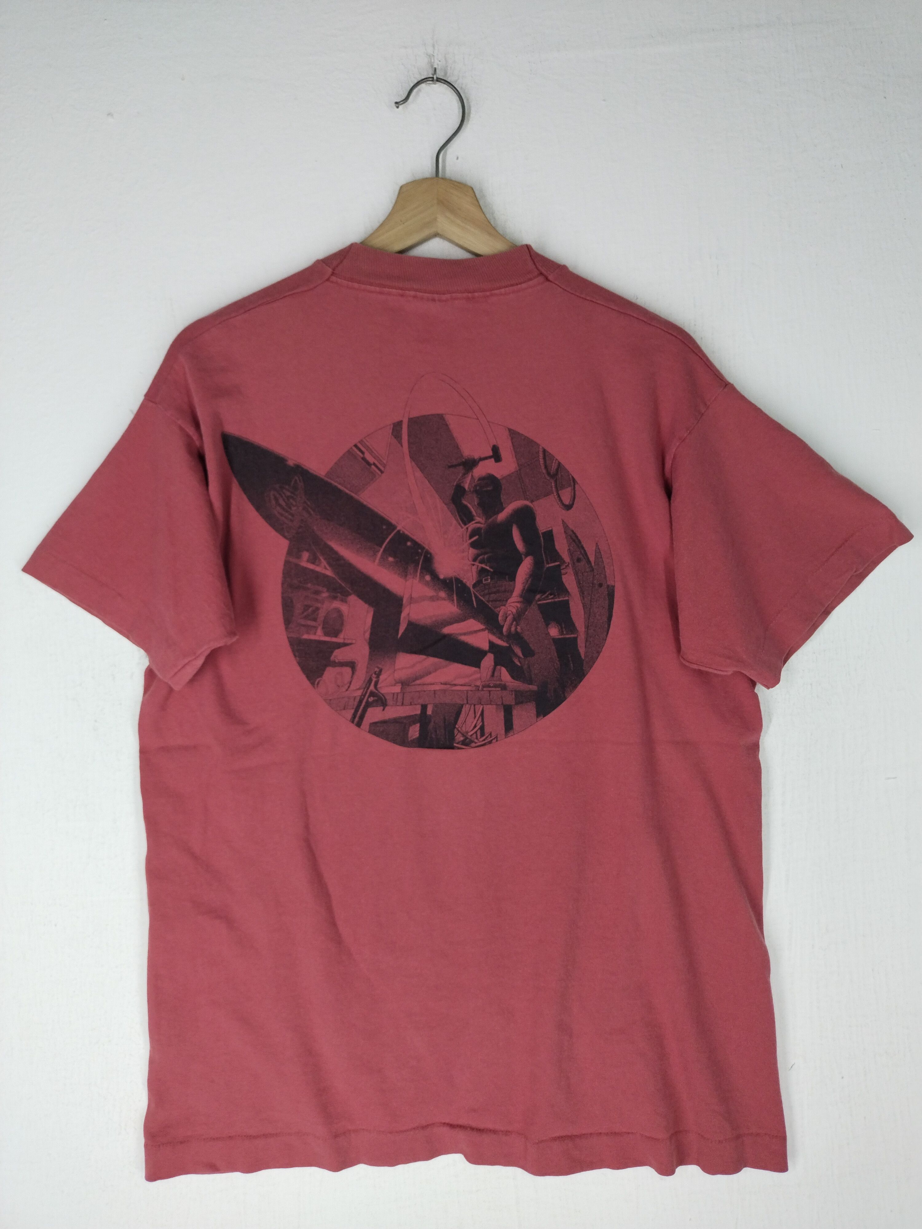 Anime 90's Vintage Waterboyz Anime Movie Faded Tee Very Rare Size US L / EU 52-54 / 3 - 9 Thumbnail