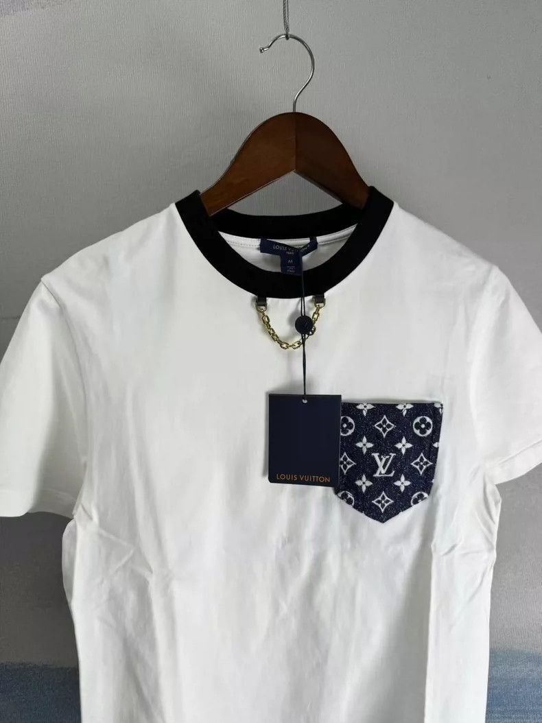 Louis Vuitton Louis Vuitton White Short Sleeve Tshirt-2506 Size US S / EU 44-46 / 1 - 2 Thumbnail