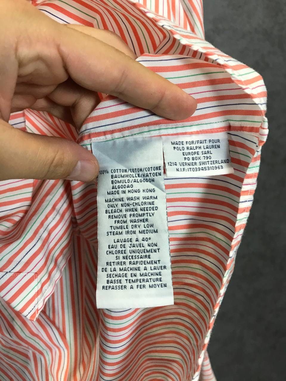 Polo Ralph Lauren Polo Ralph Lauren vintage designer striped shirt Size US XXL / EU 58 / 5 - 4 Thumbnail