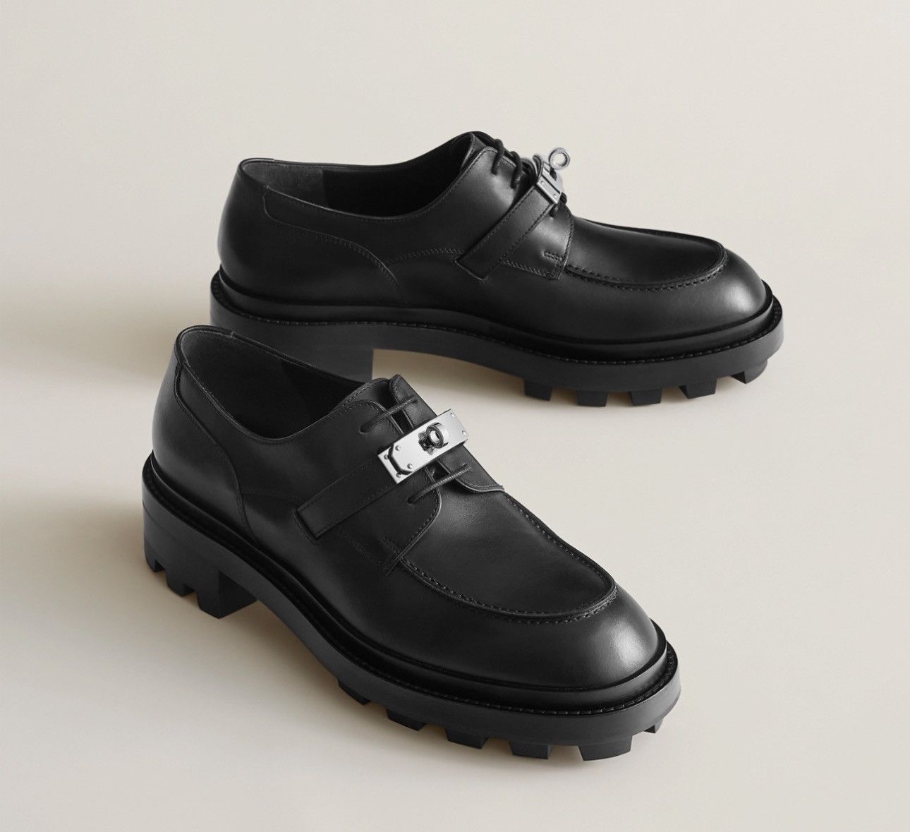 Hermes Hermes Kelly Derby Shoe Size US 10 / EU 43 - 1 Thumbnail