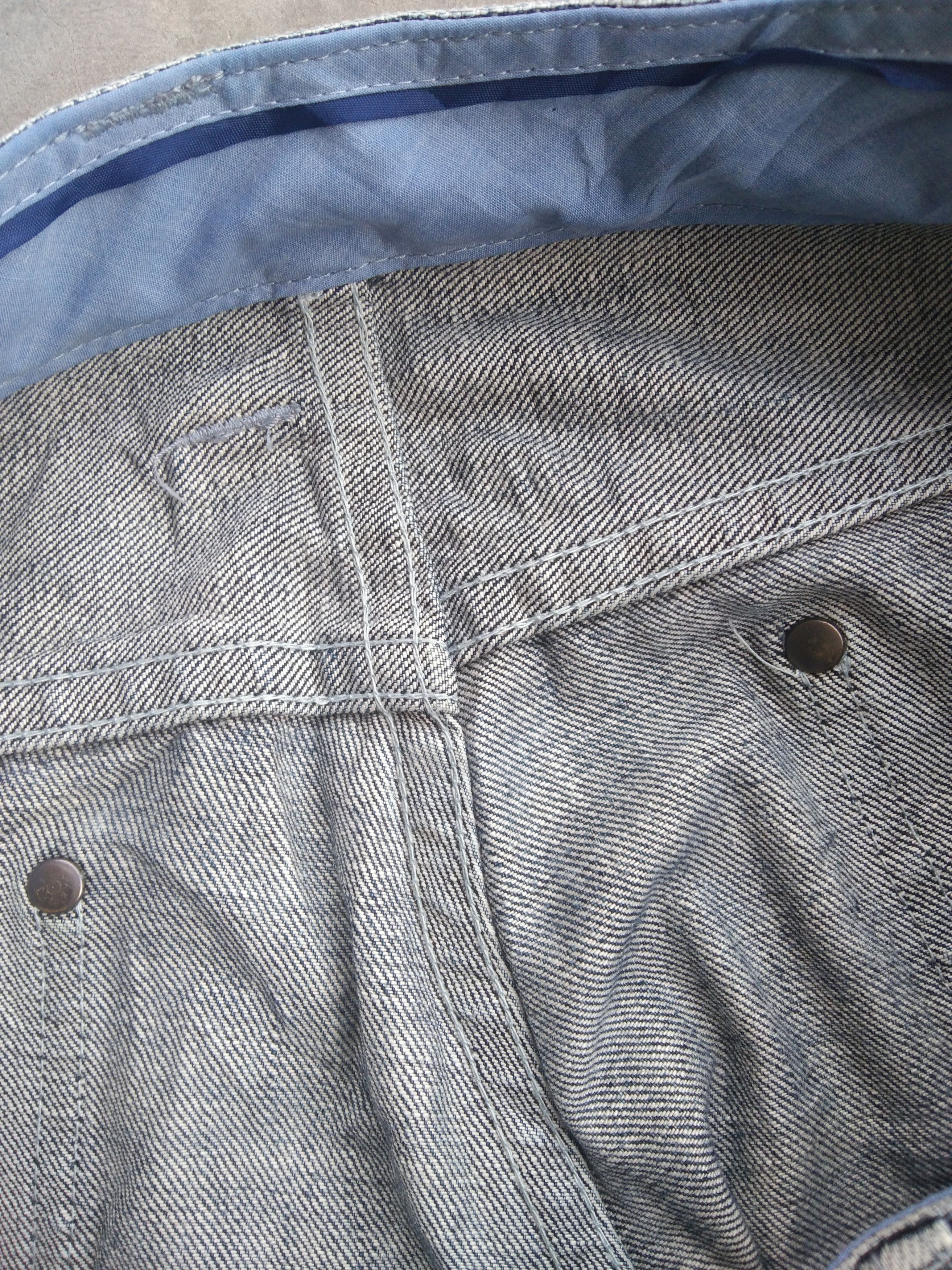 Japanese Brand Vintage Y2k Factotum Made In Japan Distressed Jeans 32x32 Size US 32 / EU 48 - 10 Thumbnail