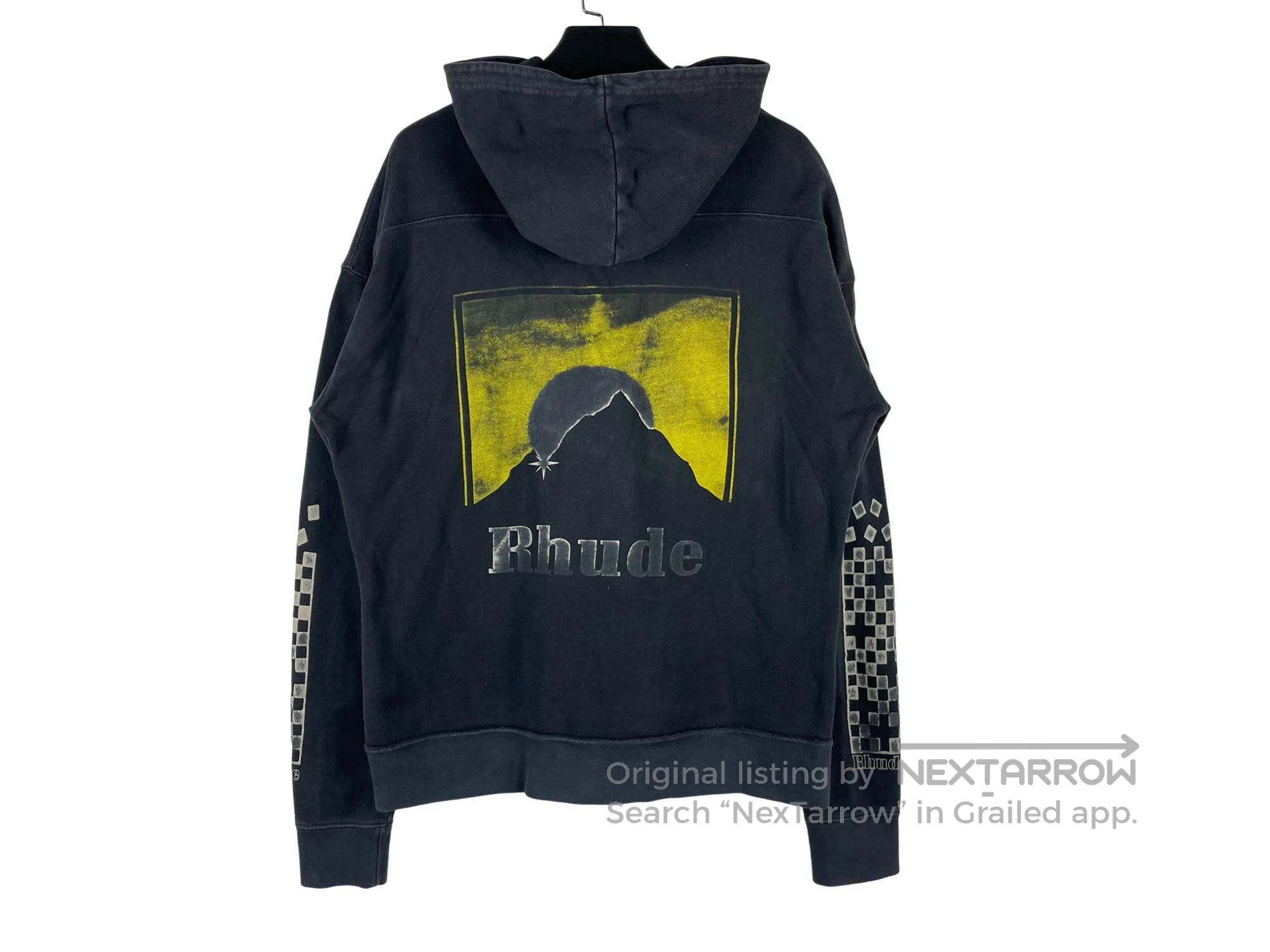 Rhude Rhude Washed Distressed Hoodie Size US S / EU 44-46 / 1 - 2 Thumbnail