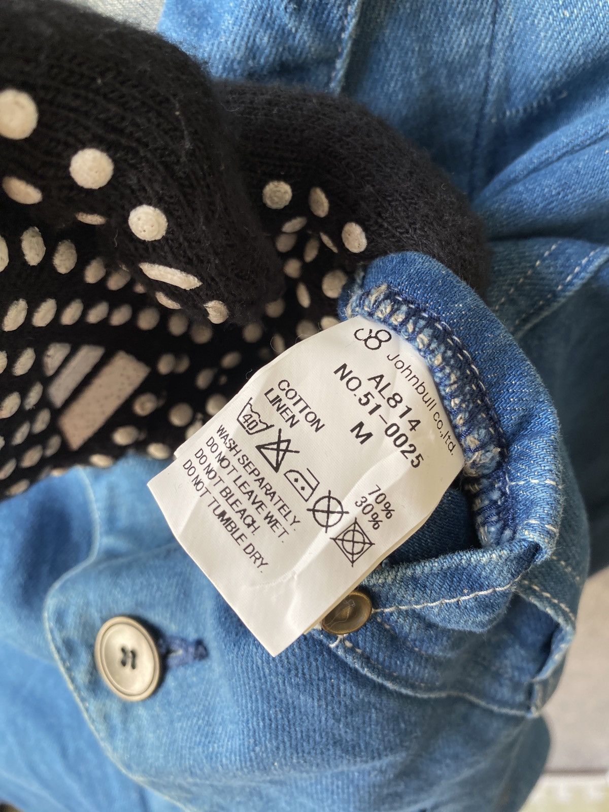 Japanese Brand Vintage John Bull Japan Chore Denim Jacket Workwear Size US S / EU 44-46 / 1 - 13 Thumbnail