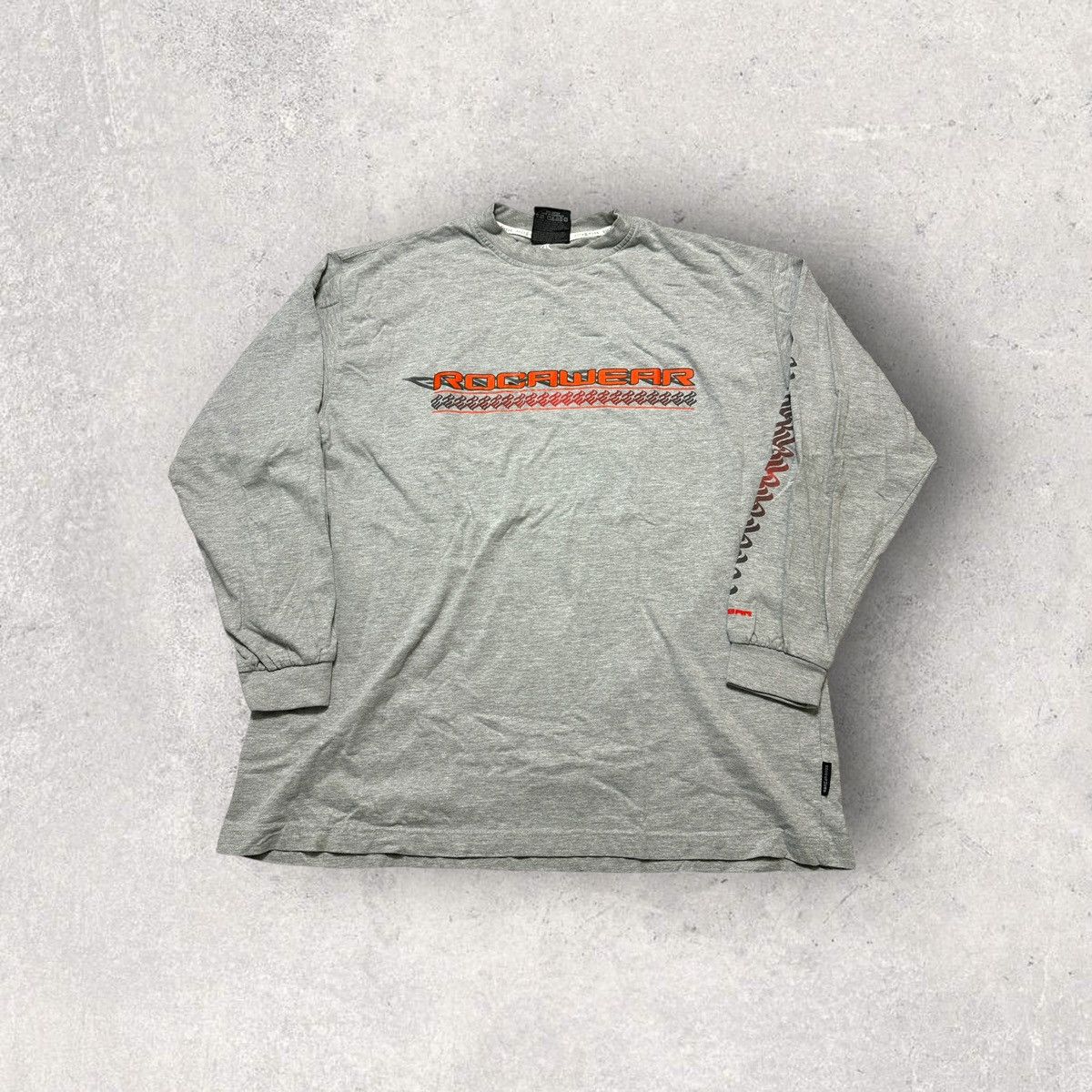 Rocawear × Vintage Vintage Rocawear long sleeve tee Size US XL / EU 56 / 4 - 1 Thumbnail