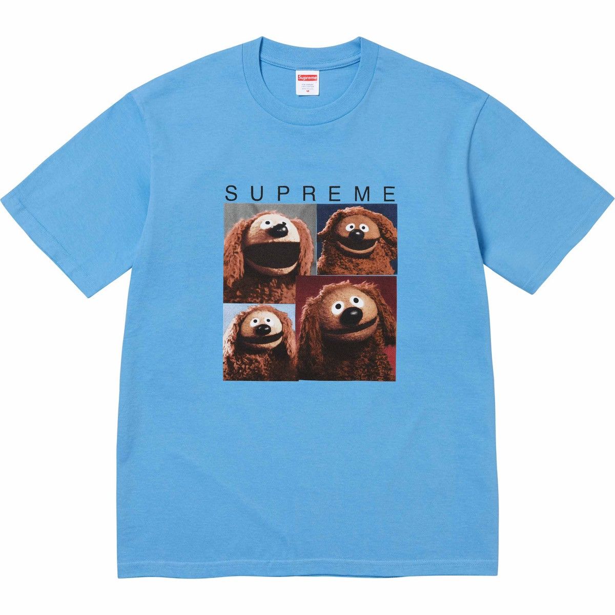 Image of Supreme Rowlf Logo Tee Bright Blue T-Shirt Ss24 Xl, Men's