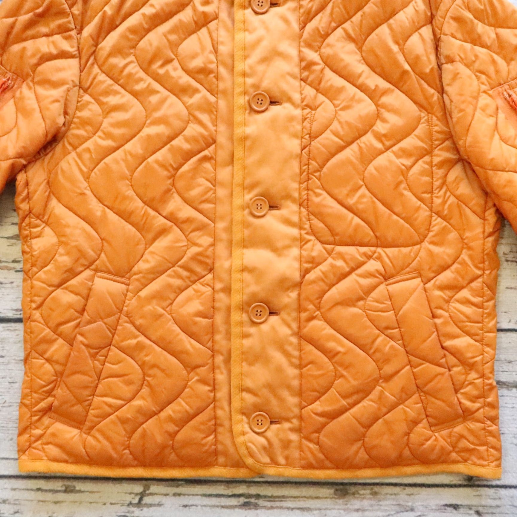 Issey Miyake VINTAGE Issey Miyake Men Liner Jacket Orange 3 Size US S / EU 44-46 / 1 - 3 Thumbnail