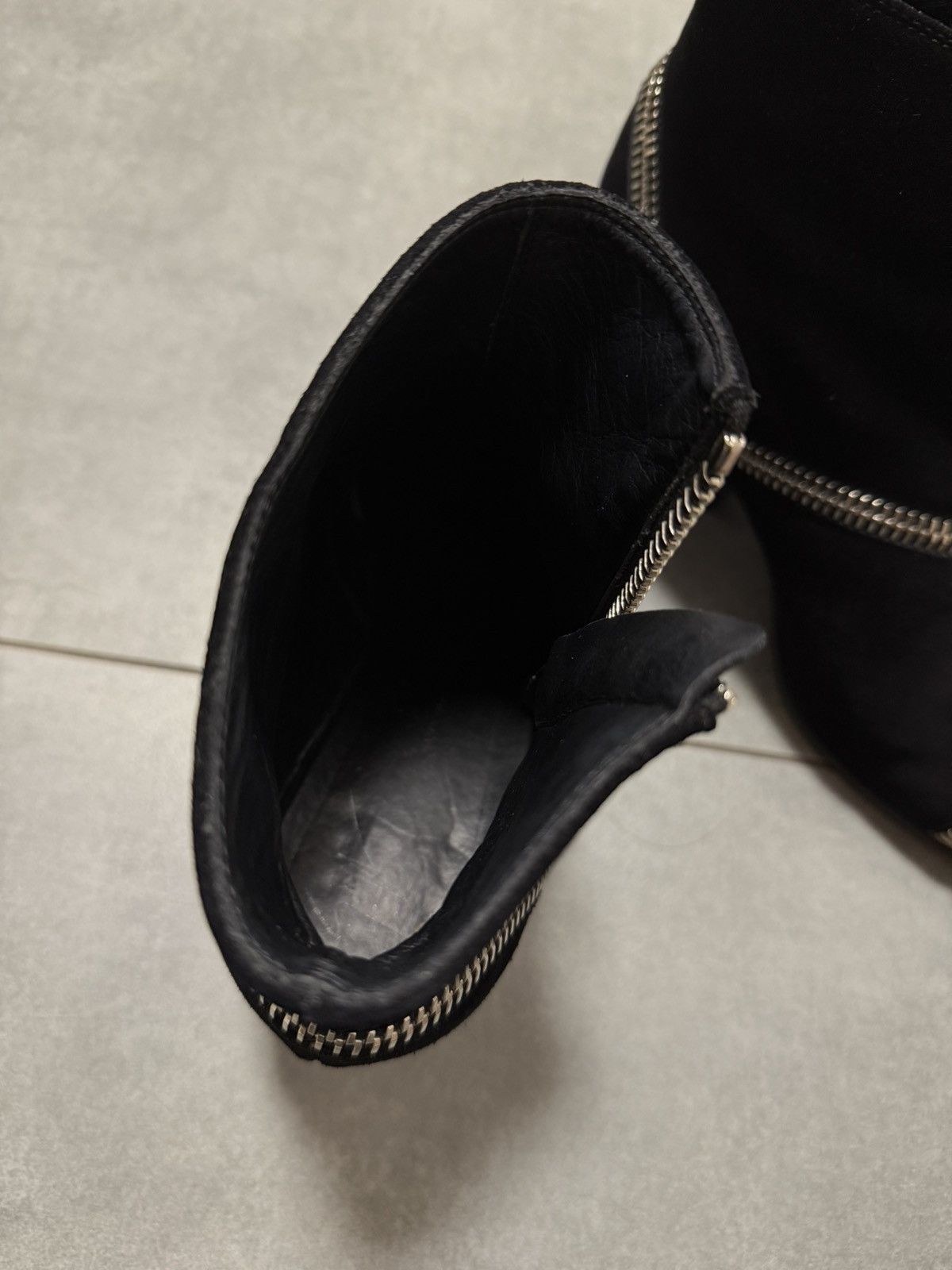 Giuseppe Zanotti Giuseppe Zanotti Black Suede Ankle Boots 39,5 Size US 9.5 / IT 39.5 - 14 Thumbnail