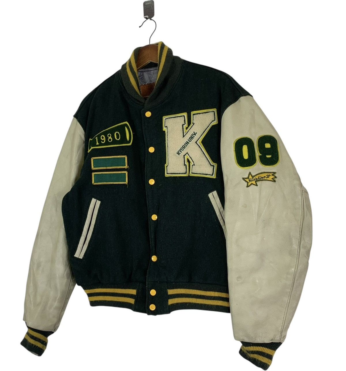 Golden Bear VINTAGE GOLDEN BEAR VARSITY BOMBER JACKET Size US L / EU 52-54 / 3 - 2 Thumbnail