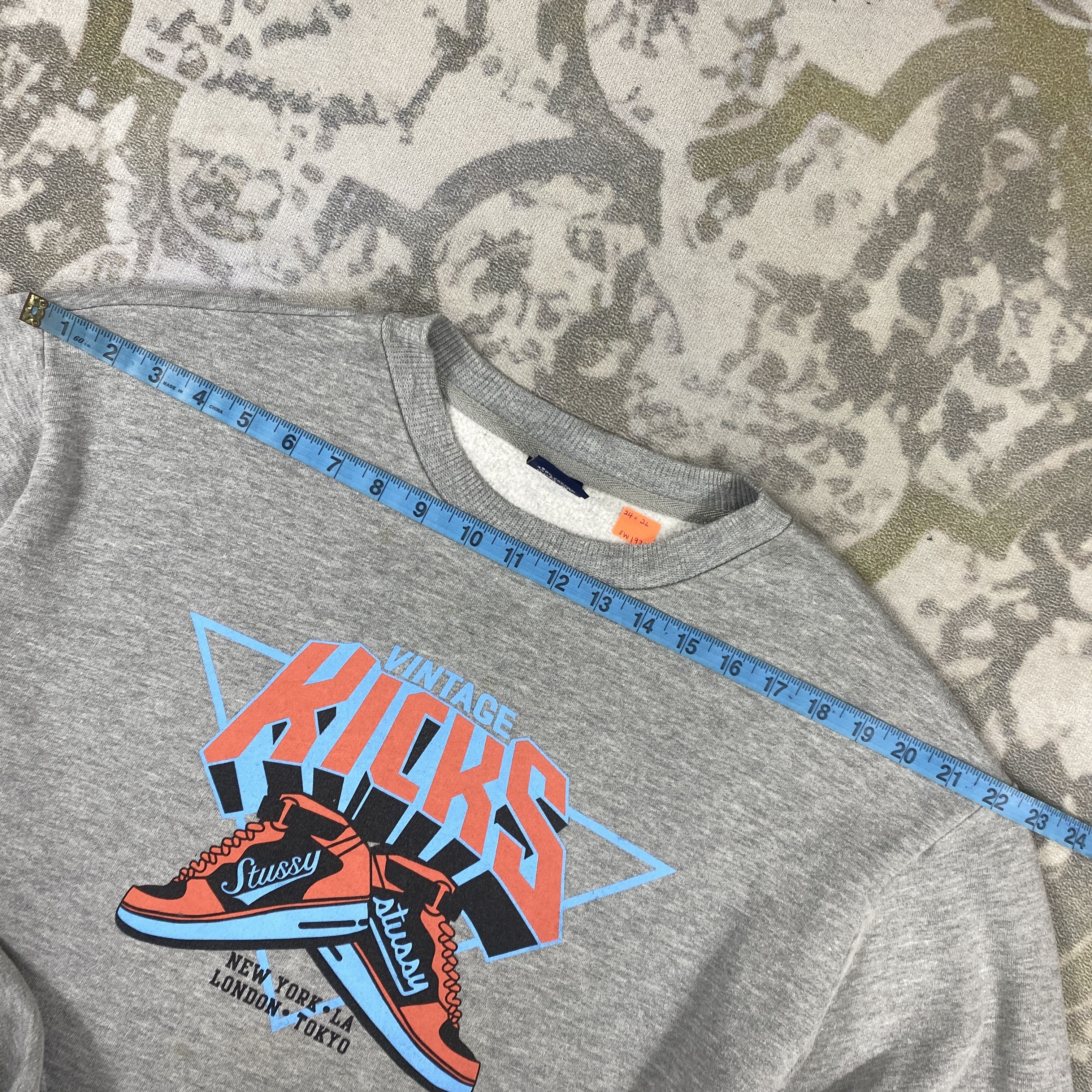 Stussy Vintage Stussy Vintage Kicks Sweatshirt USA - SW197 Size US L / EU 52-54 / 3 - 7 Thumbnail