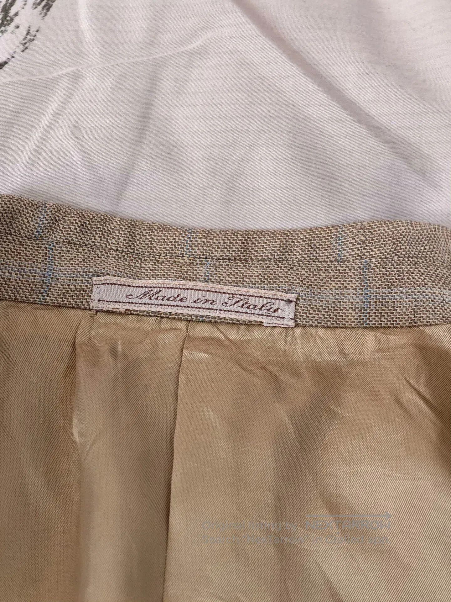 Corneliani Corneliani Italian Wool-Linen Suit Jacket. Size US M / EU 48-50 / 2 - 8 Thumbnail