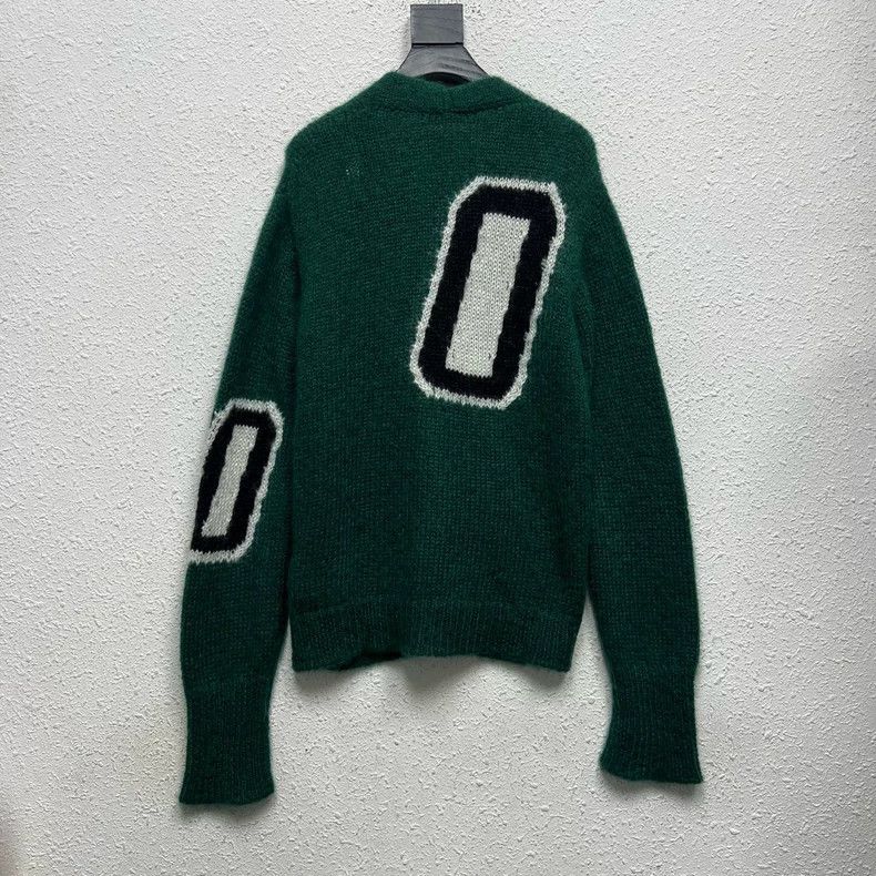 Louis Vuitton Louis Vuitton Mohair green monogrammed sweater Size US XS / EU 42 / 0 - 2 Thumbnail