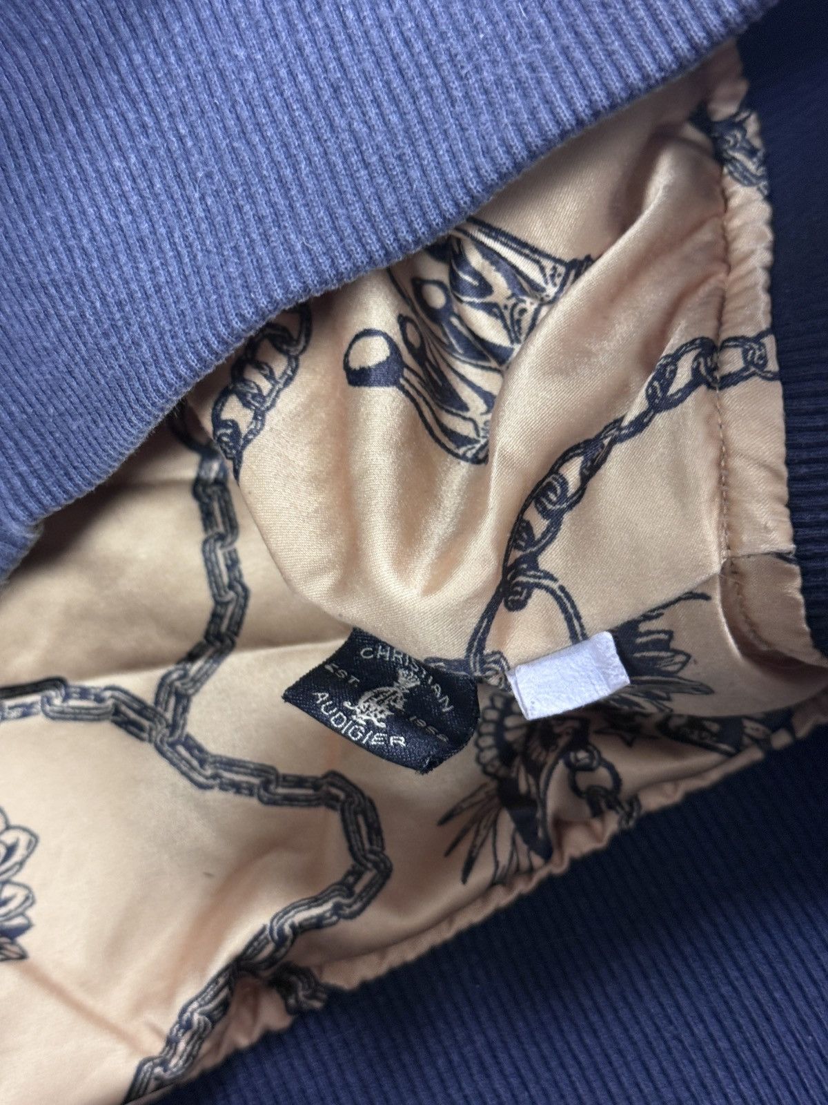 Christian Audigier Christian Audigier gold black vinatage zip hoodie Size US XXL / EU 58 / 5 - 4 Thumbnail
