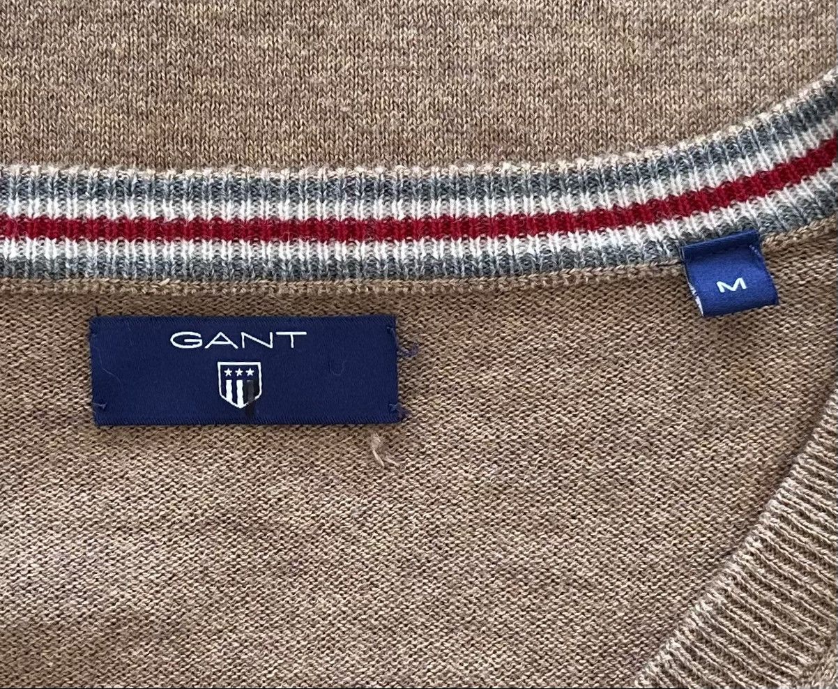 Gant GANT Logo Sweater Jumper Wool Cotton Men's Size M Size US M / EU 48-50 / 2 - 5 Thumbnail