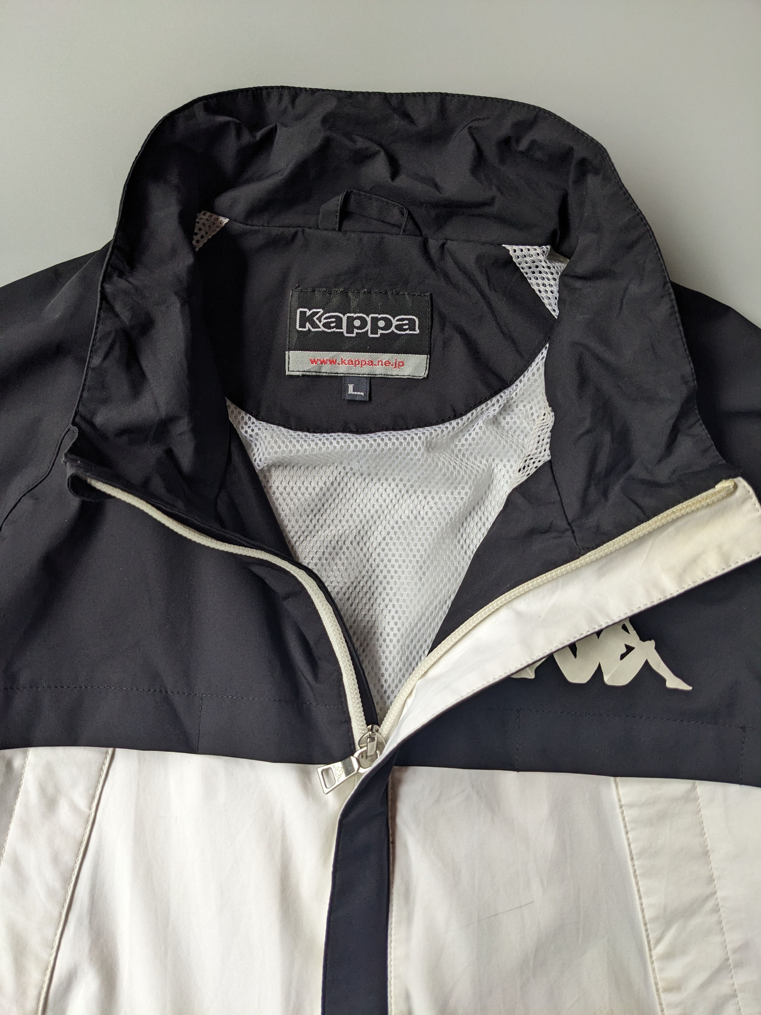 Kappa Vintage KAPPA Italia trainer windbreaker jacket Size US L / EU 52-54 / 3 - 7 Thumbnail
