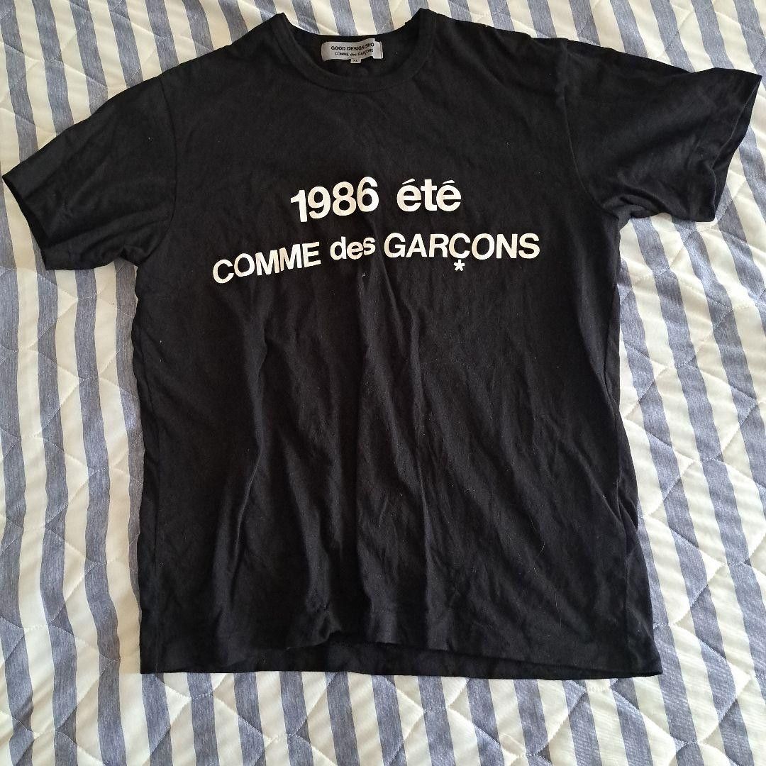 Good Design Shop Comme des Garcons 1986 ete Logo Tee Size US XL / EU 56 / 4 - 1 Thumbnail