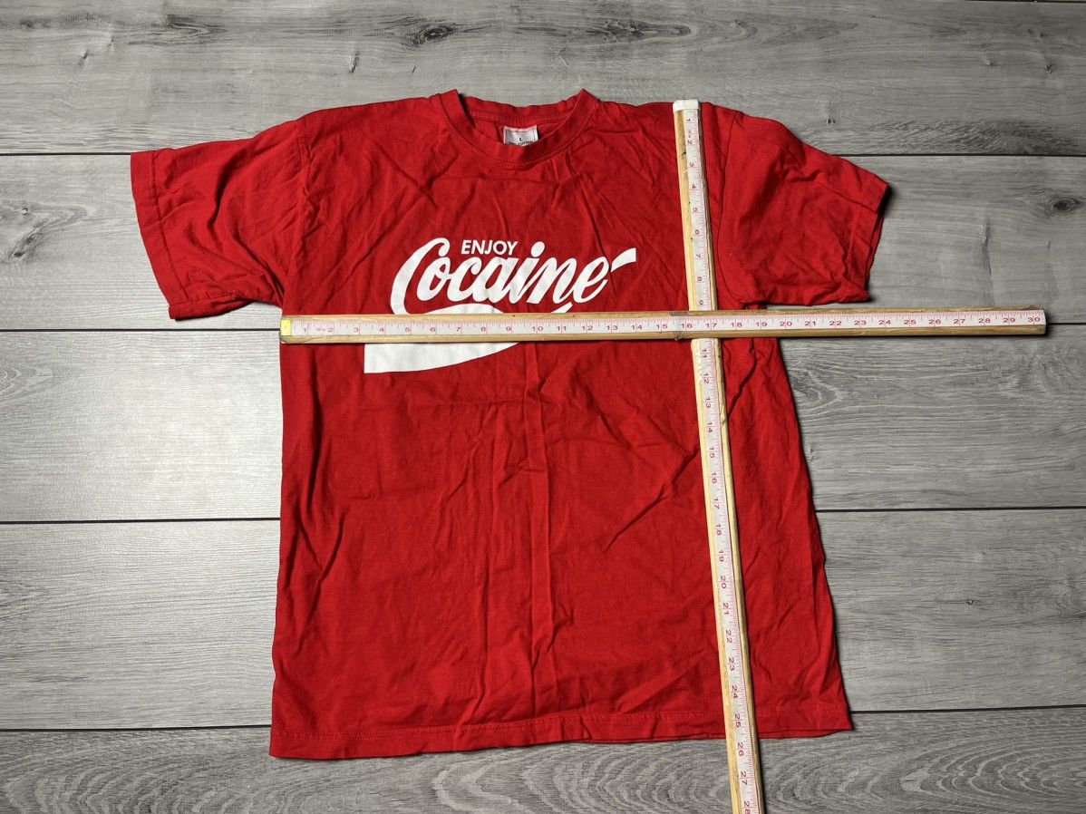 Coca Cola Vintage coca cola cocaine Tshirt humor size Large Size US L / EU 52-54 / 3 - 5 Thumbnail