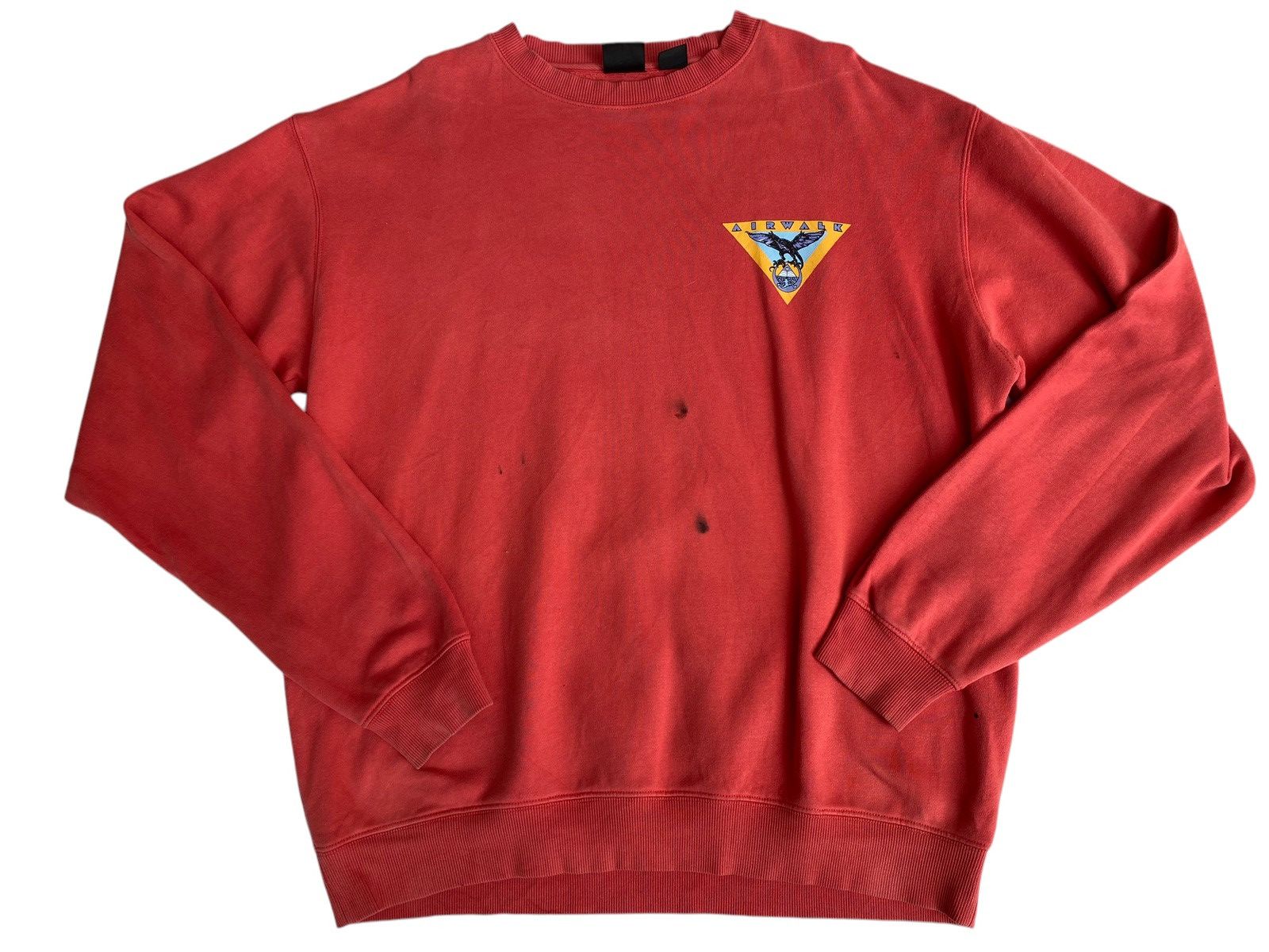 Airwalk × Vintage Vtg Airwalk Printed Sweatshirt Size US L / EU 52-54 / 3 - 3 Thumbnail