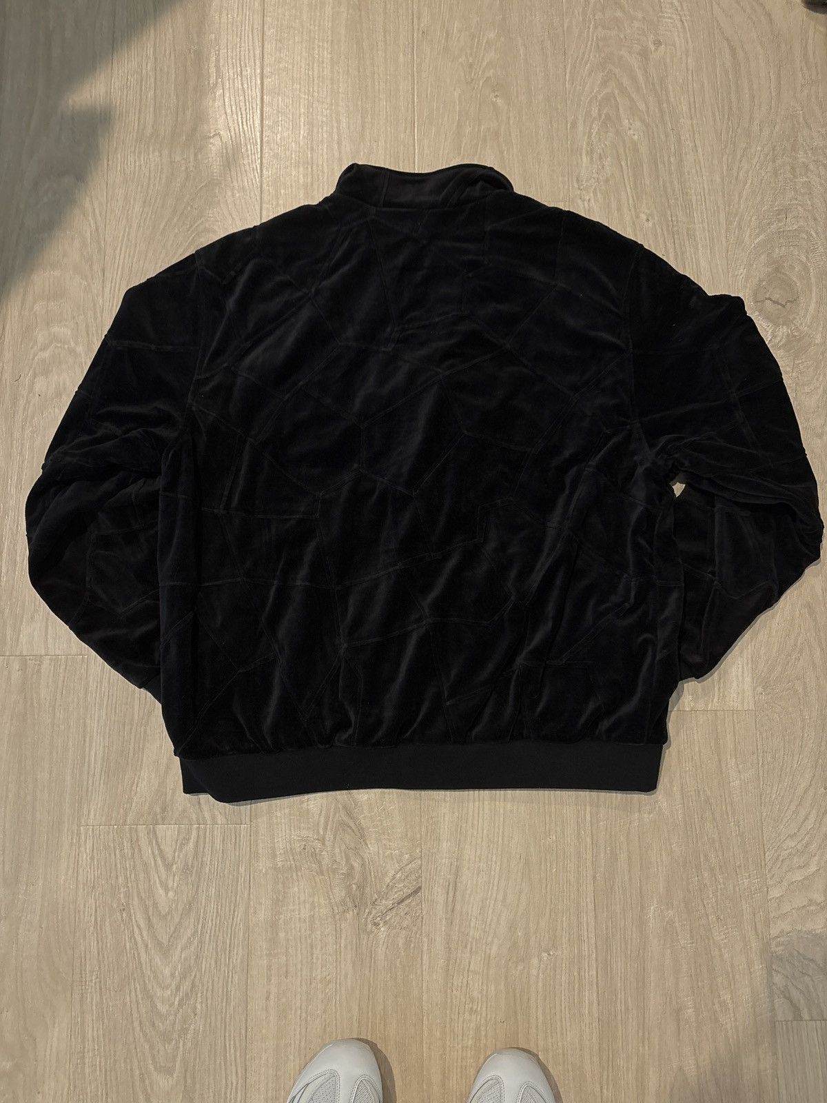 Supreme Supreme Patchwork Velour Track Jacket Black Size XL Size US XL / EU 56 / 4 - 3 Thumbnail