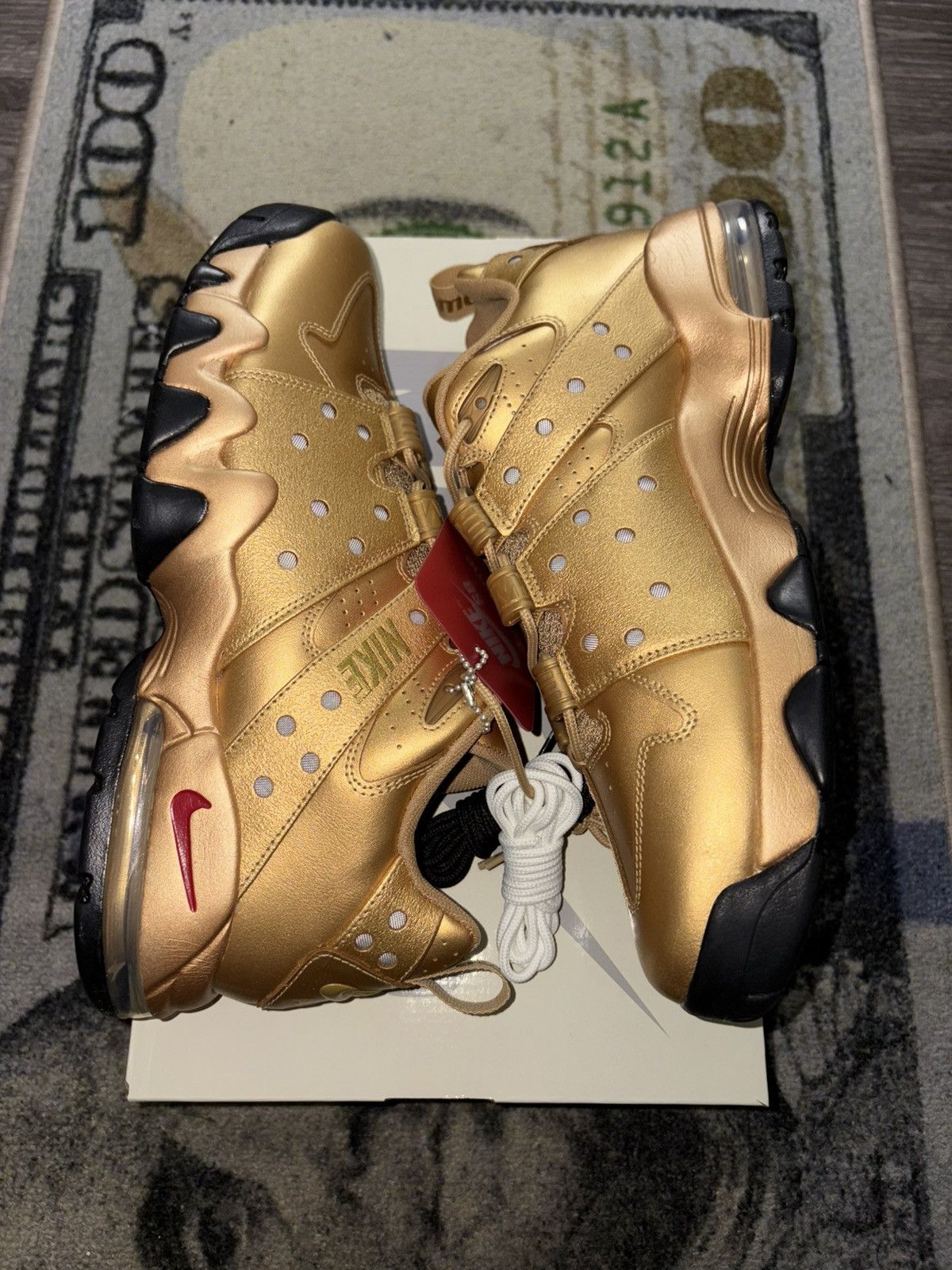 Nike × Supreme Supreme SB Air Max 2 CB ‘94 Low Supreme Metallic Gold Size US 11.5 / EU 44-45 - 1 Thumbnail