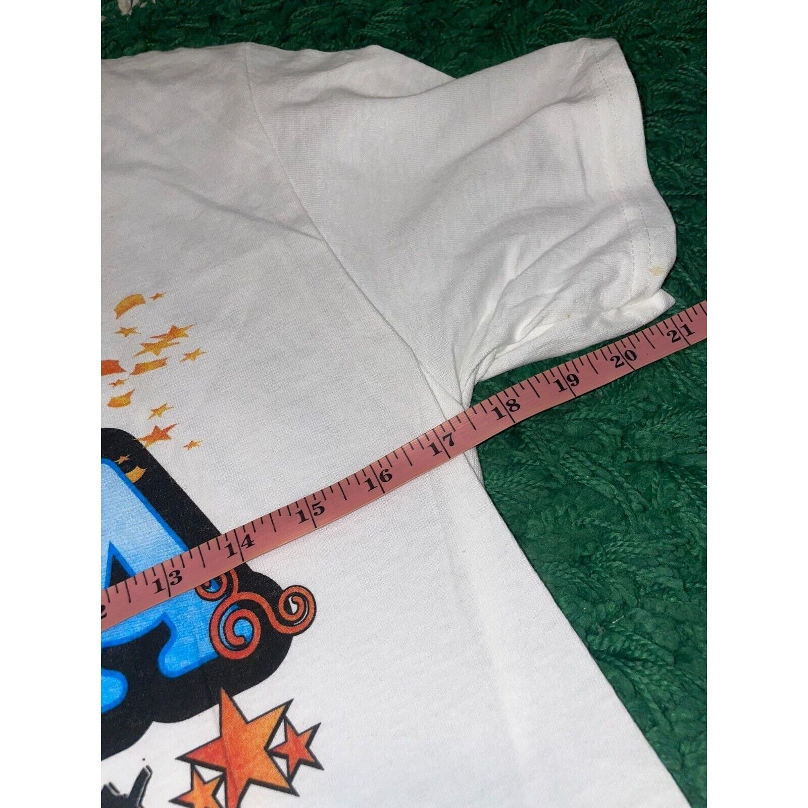 Gildan Vintage Fiesta Shirt Kansas City White Summer KC Tee Small Size US S / EU 44-46 / 1 - 7 Thumbnail