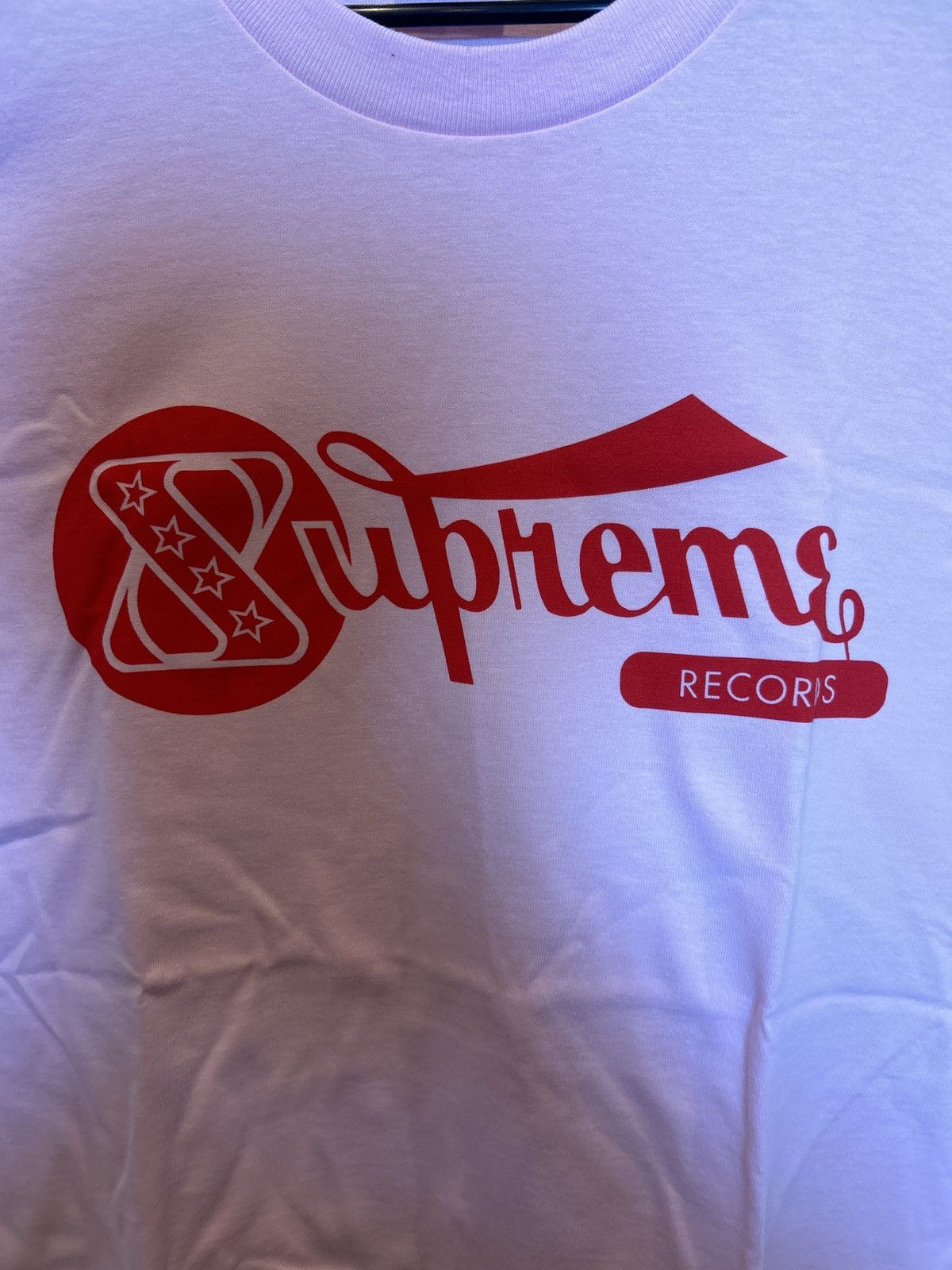 Supreme Supreme Records Tee Size US M / EU 48-50 / 2 - 5 Thumbnail