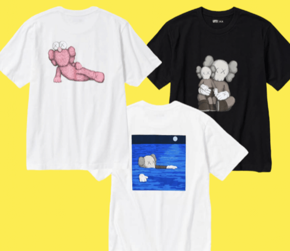 Hypebeast × Kaws × Uniqlo Uniqlo x Kaws Tshirt Size US XL / EU 56 / 4 - 1 Thumbnail