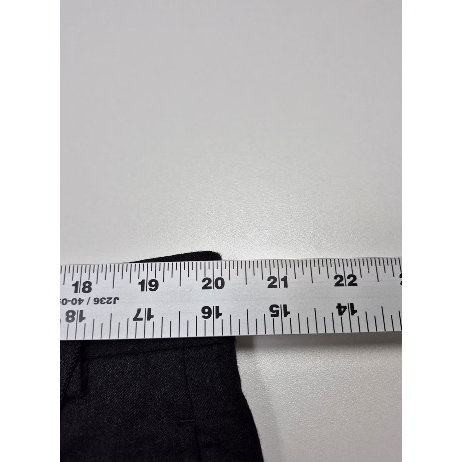 Ralph Lauren VTG Lauren Ralph Lauren Dress Pants Men's 40x34 Gray Wool Flat Front NWT Office Size US 40 / EU 56 - 7 Thumbnail