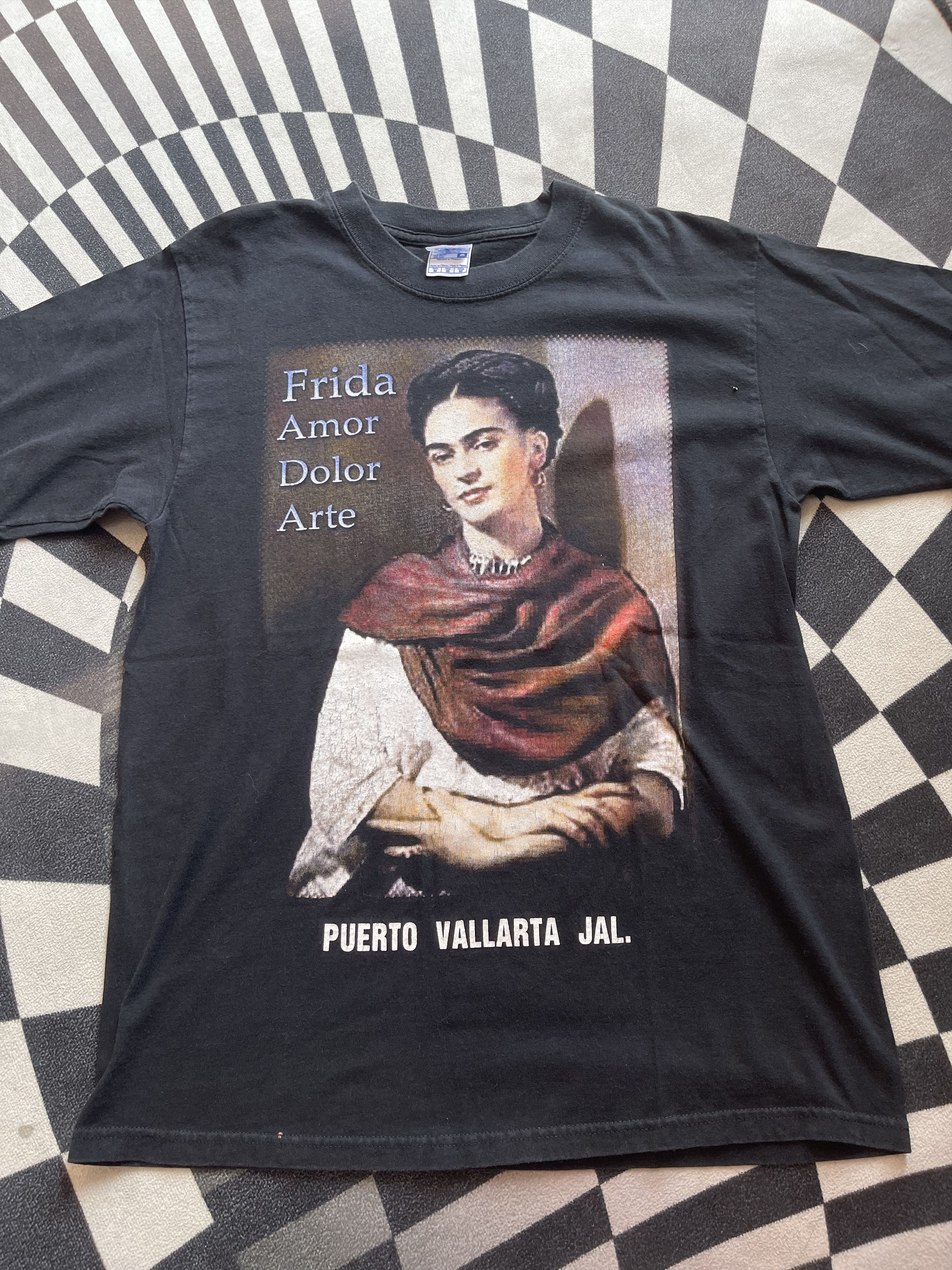 Arts & Science Frida Kahlo "Amor Dolor Arte" Tee - Puerto Vallarta Mexico Size US M / EU 48-50 / 2 - 2 Thumbnail