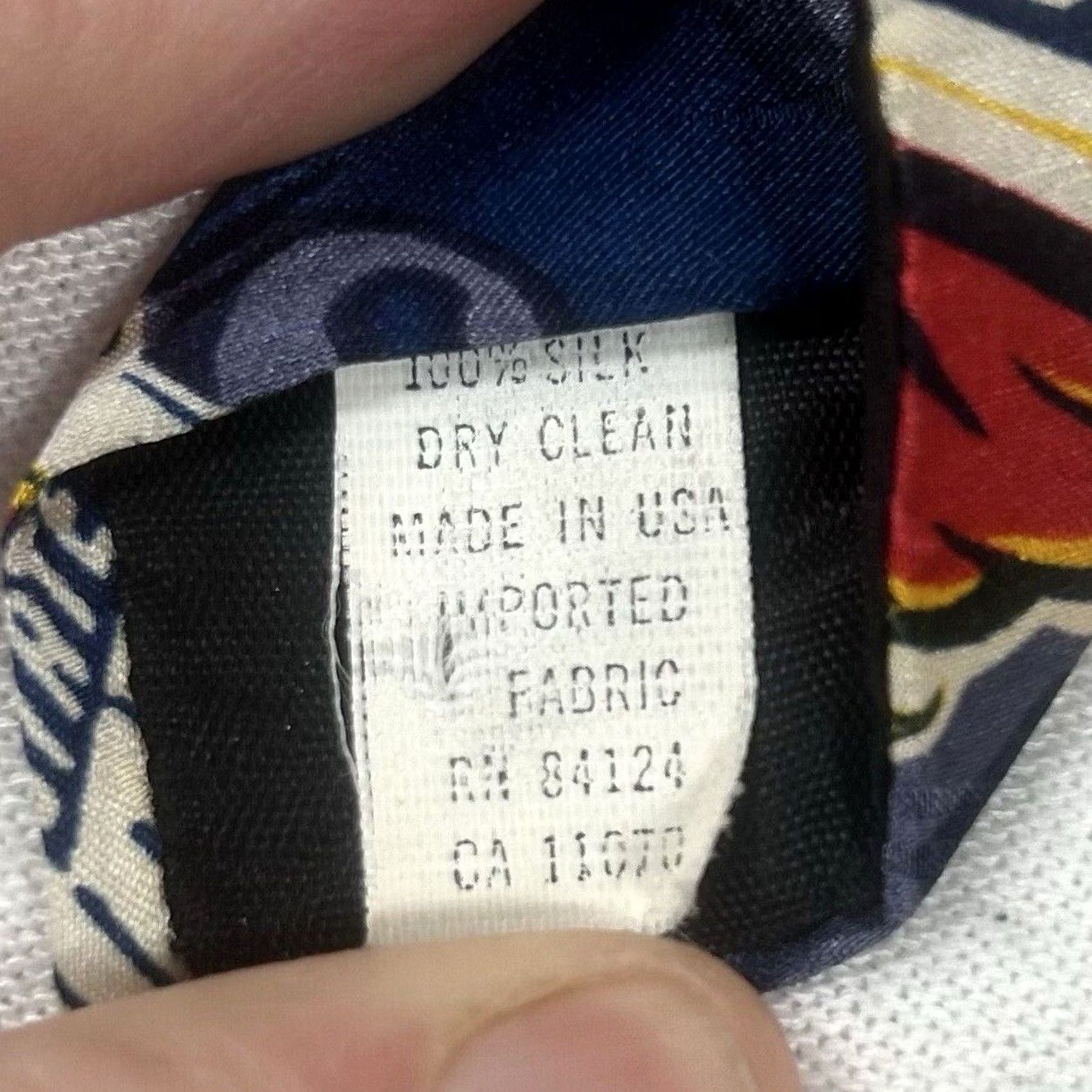 Vintage Iowa State Cyclones Cardinal Cy Men's Tie 100% Silk RM Sport Ralph Marlin USA Size ONE SIZE - 4 Thumbnail