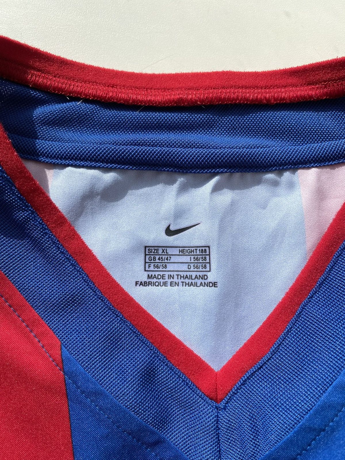 Nike Barcelona Nike Home Jersey XL Blaugrana Stripes 2000s Size US XL / EU 56 / 4 - 7 Thumbnail