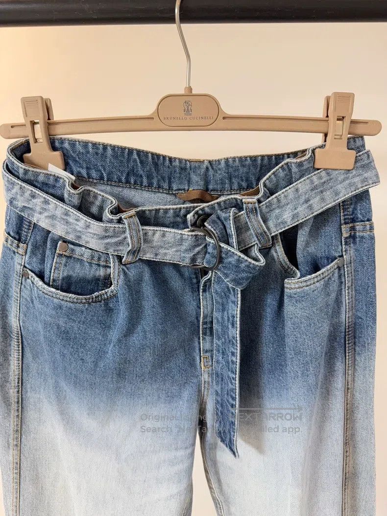 Brunello Cucinelli Brunello Cucinelli Denim pants Size 26" / US 2 / IT 38 - 4 Thumbnail
